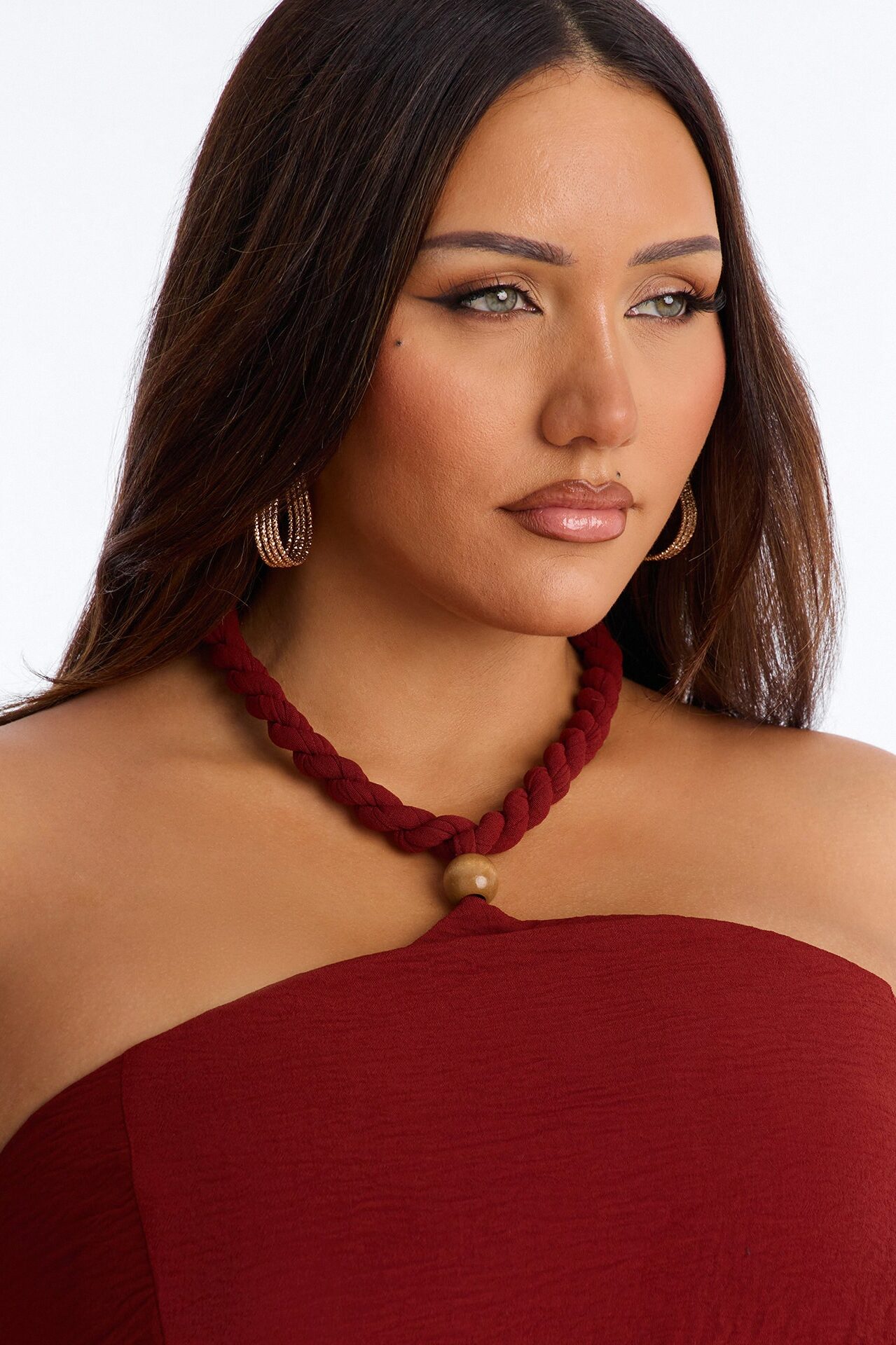 Mariana Halter Pant Set - Rust