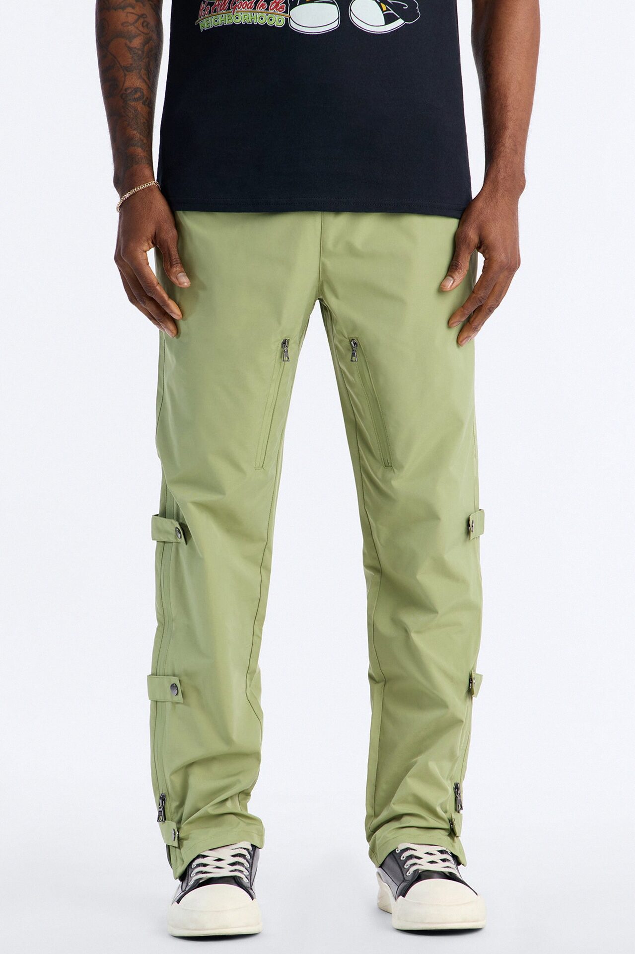 Slim Odyssey Multi Strap Pant - Sage