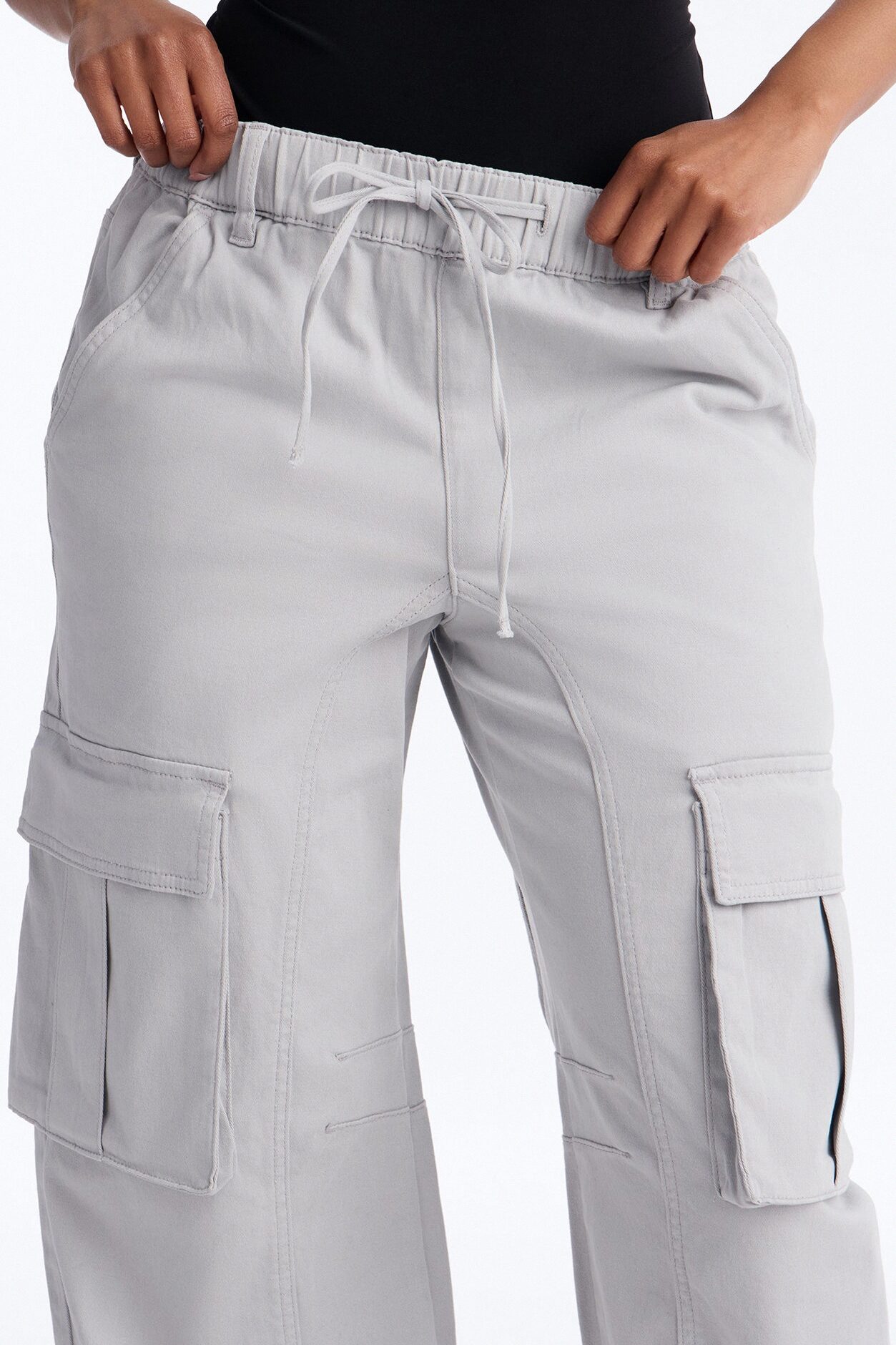 Portland Washed Cargo Pant - Slate Grey