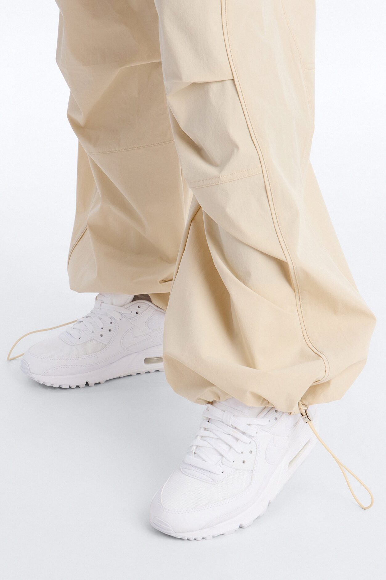 Keep It Moving Windbreaker Lounge Pant - Sand