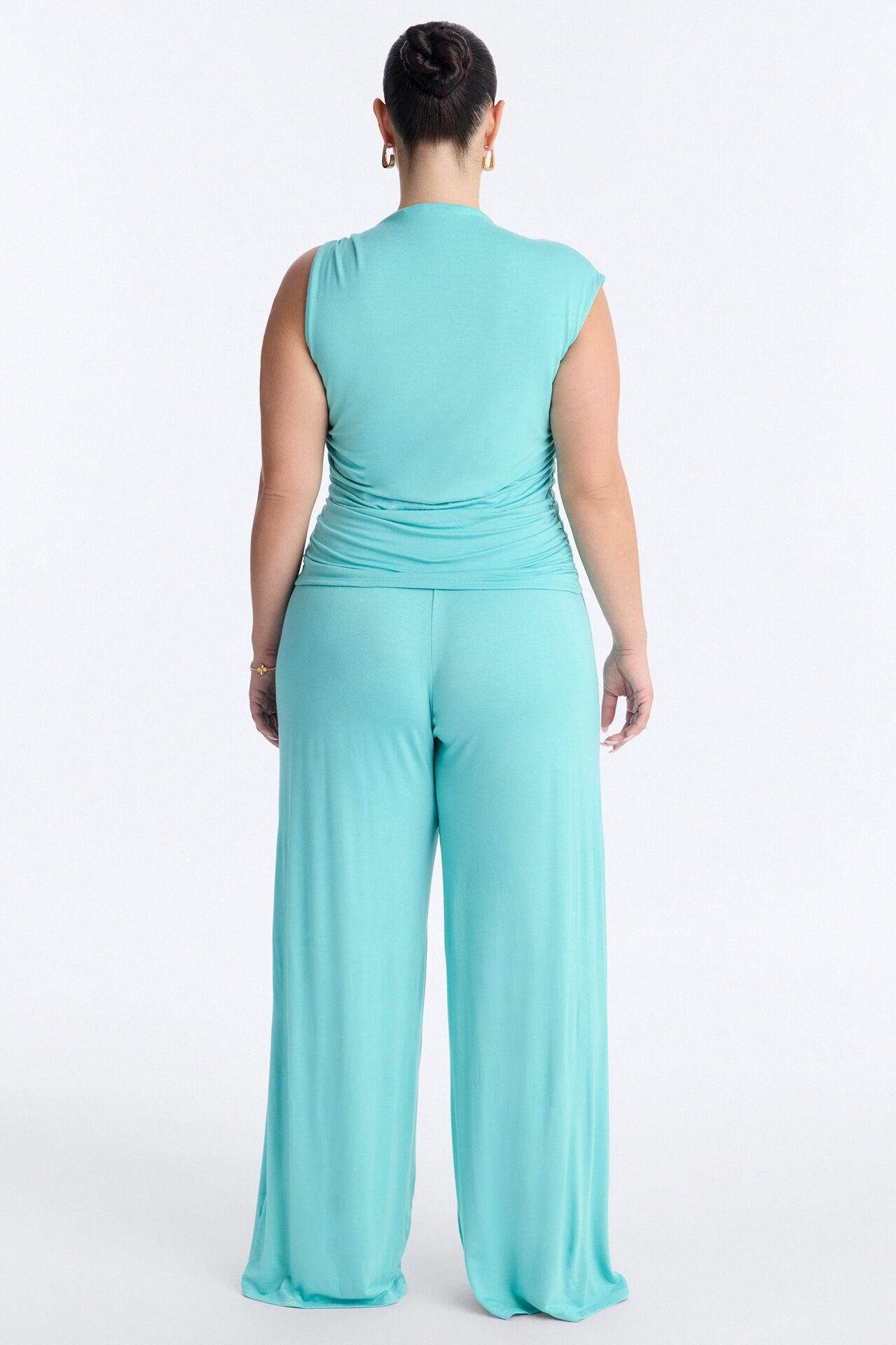Clear Skies Pant Set - Aqua