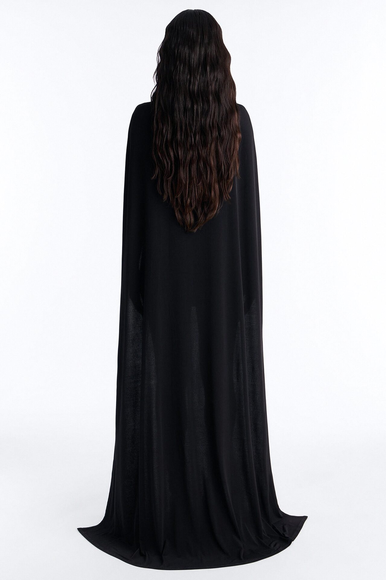 Zadie Babe Cape Mini Dress - Black