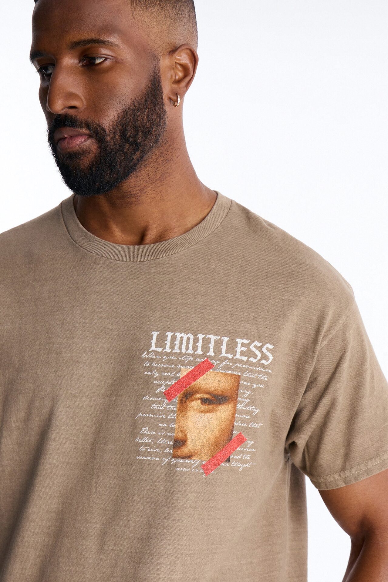 Limitless Art Short Sleeve Tee - Brown