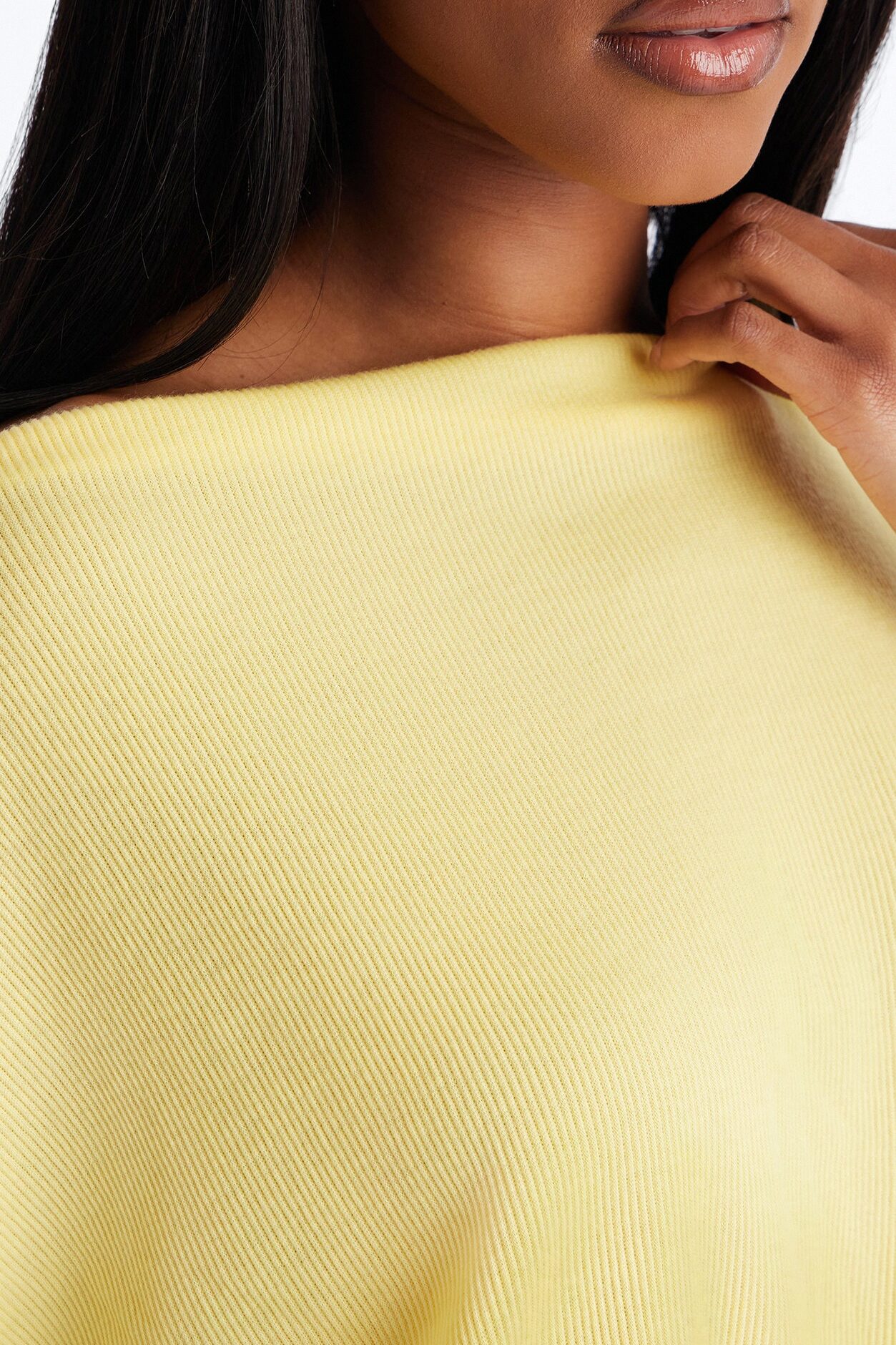 Easy Does It Ribbed Romper - Yellow
