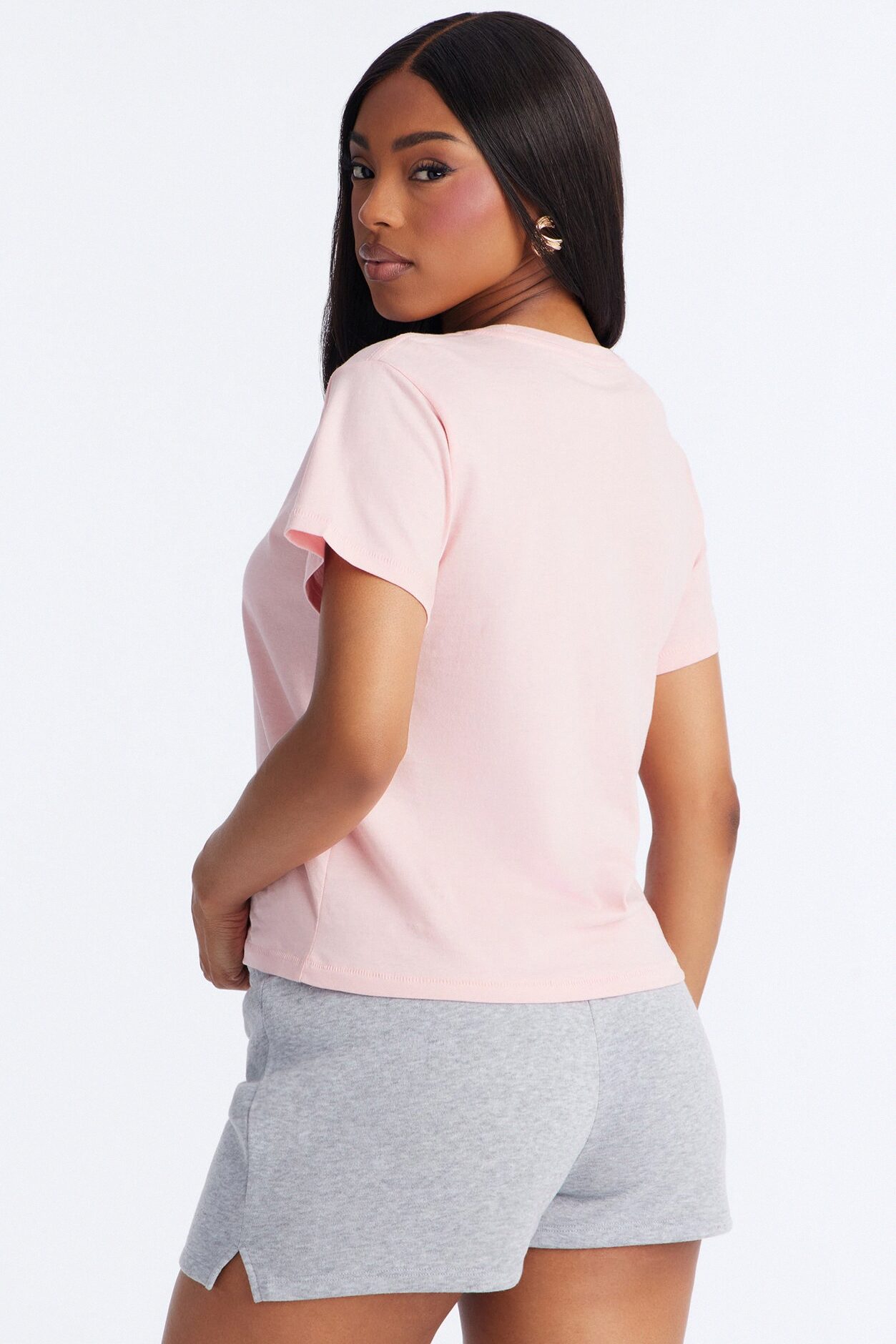 Most Essential Baby Tee - Rose