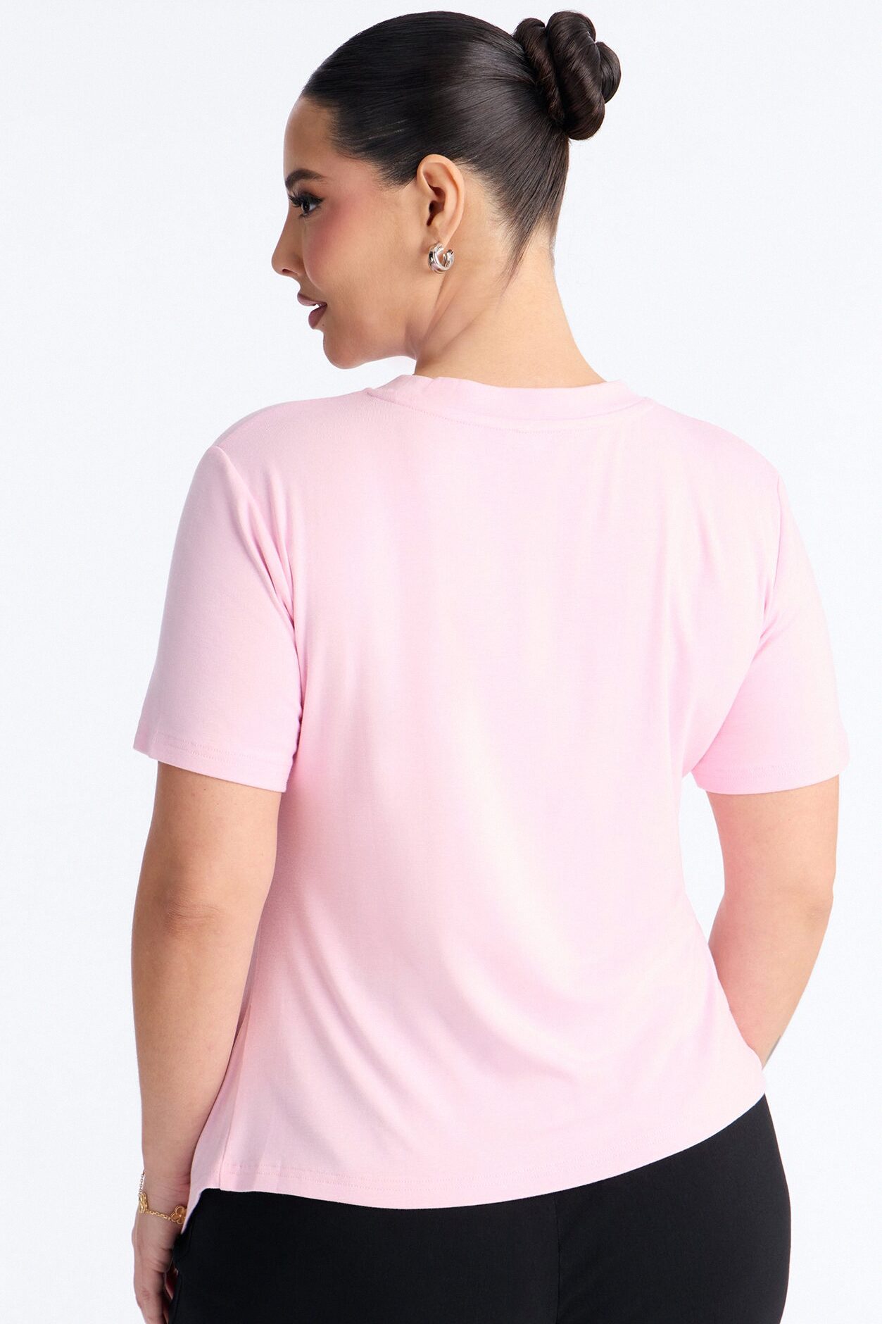 Take Control Asymmetrical Top - Pink