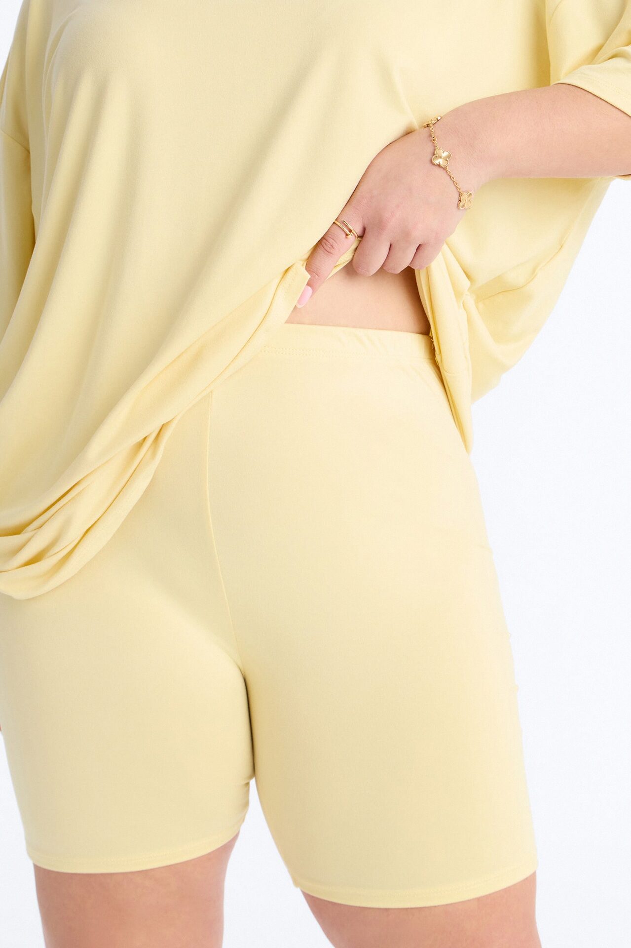 Weekend Vibes Short Set - Yellow