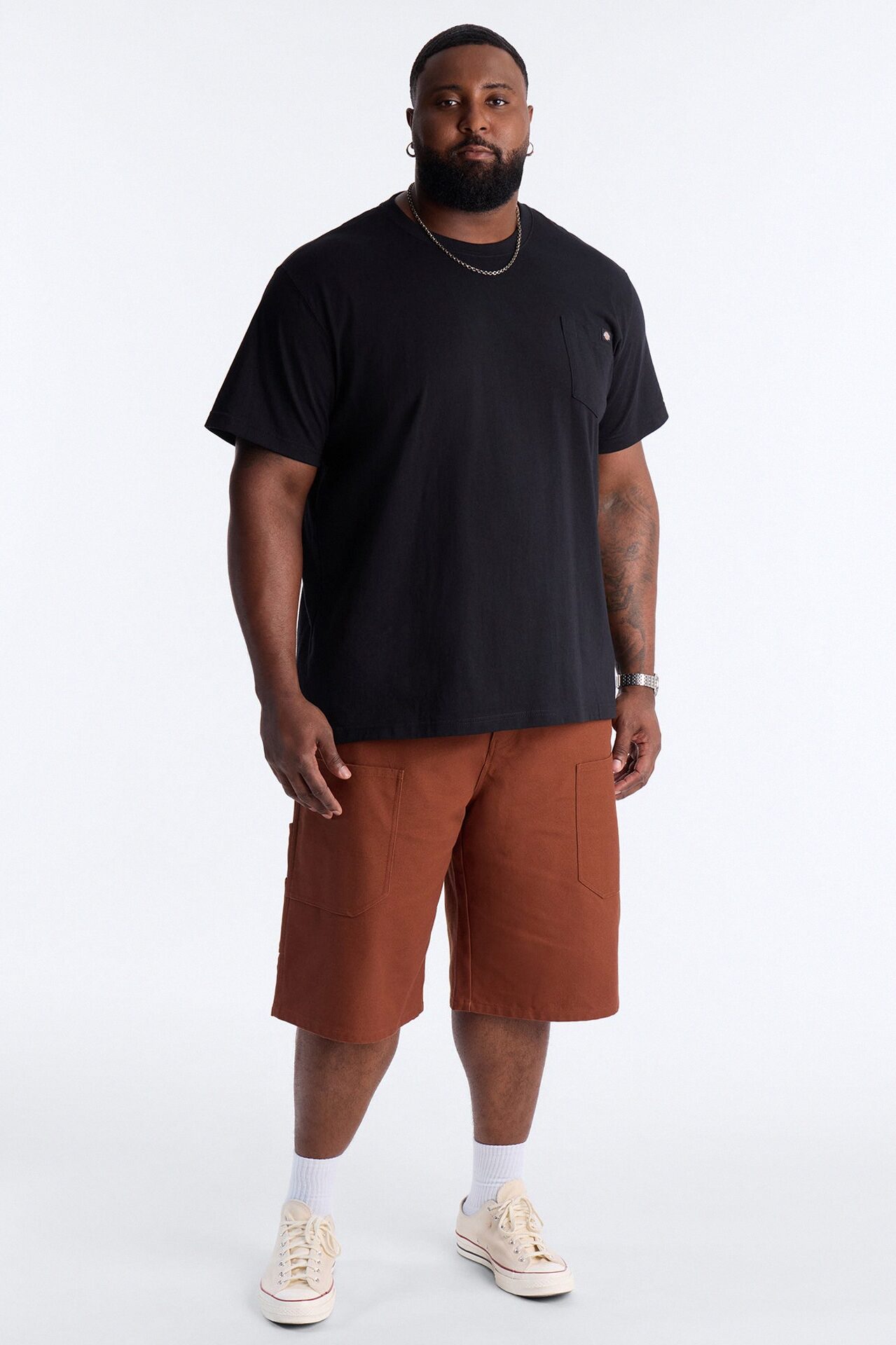 Dickies Heavyweight Short Sleeve Pocket Tee - Black