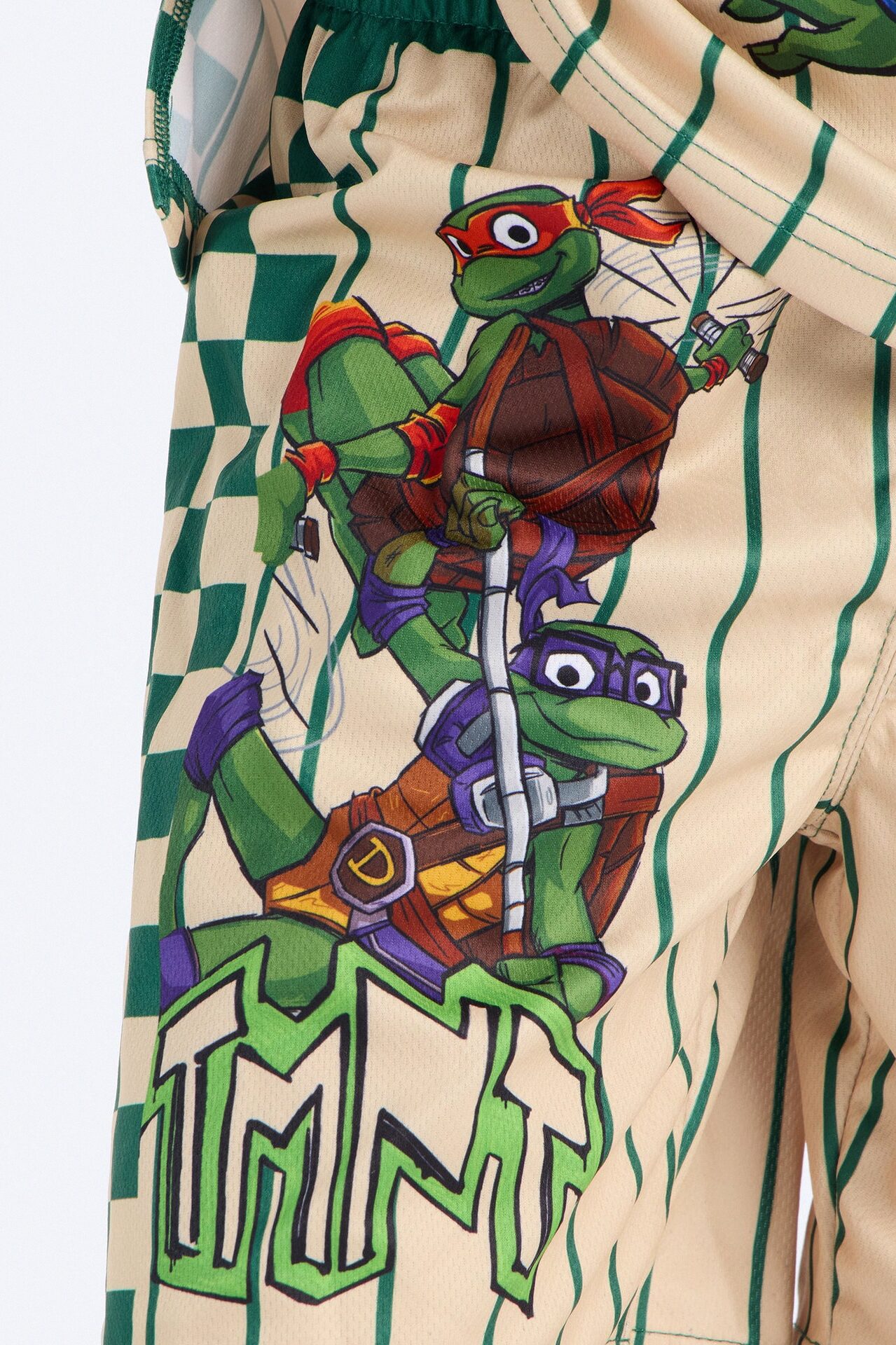 Mini TMNT Ninja Power Short Set - Sand/combo