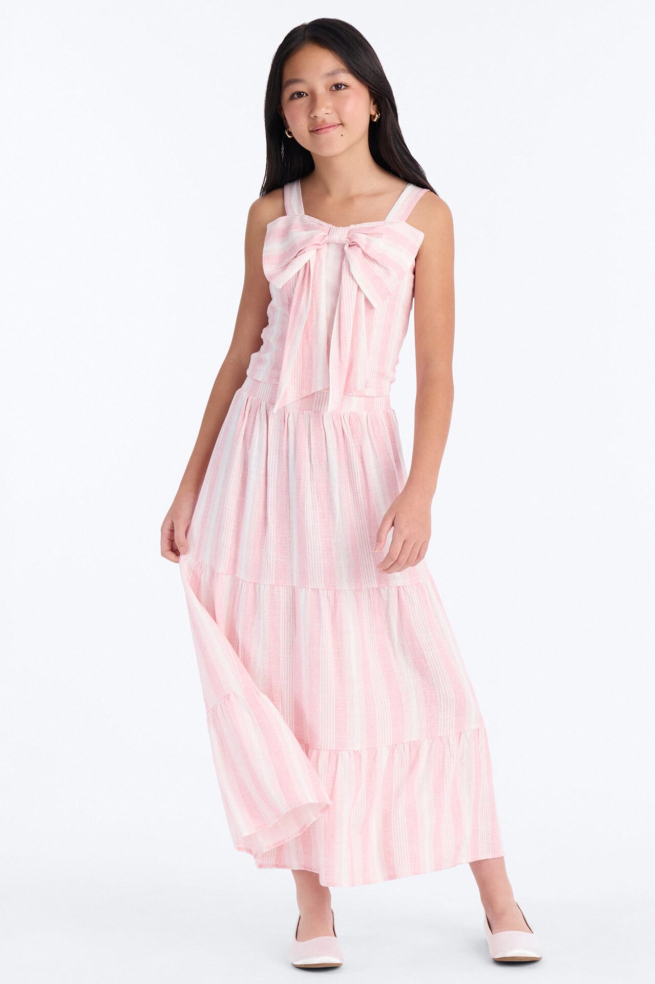 Mini Picturing It Skirt Set - Pink/combo