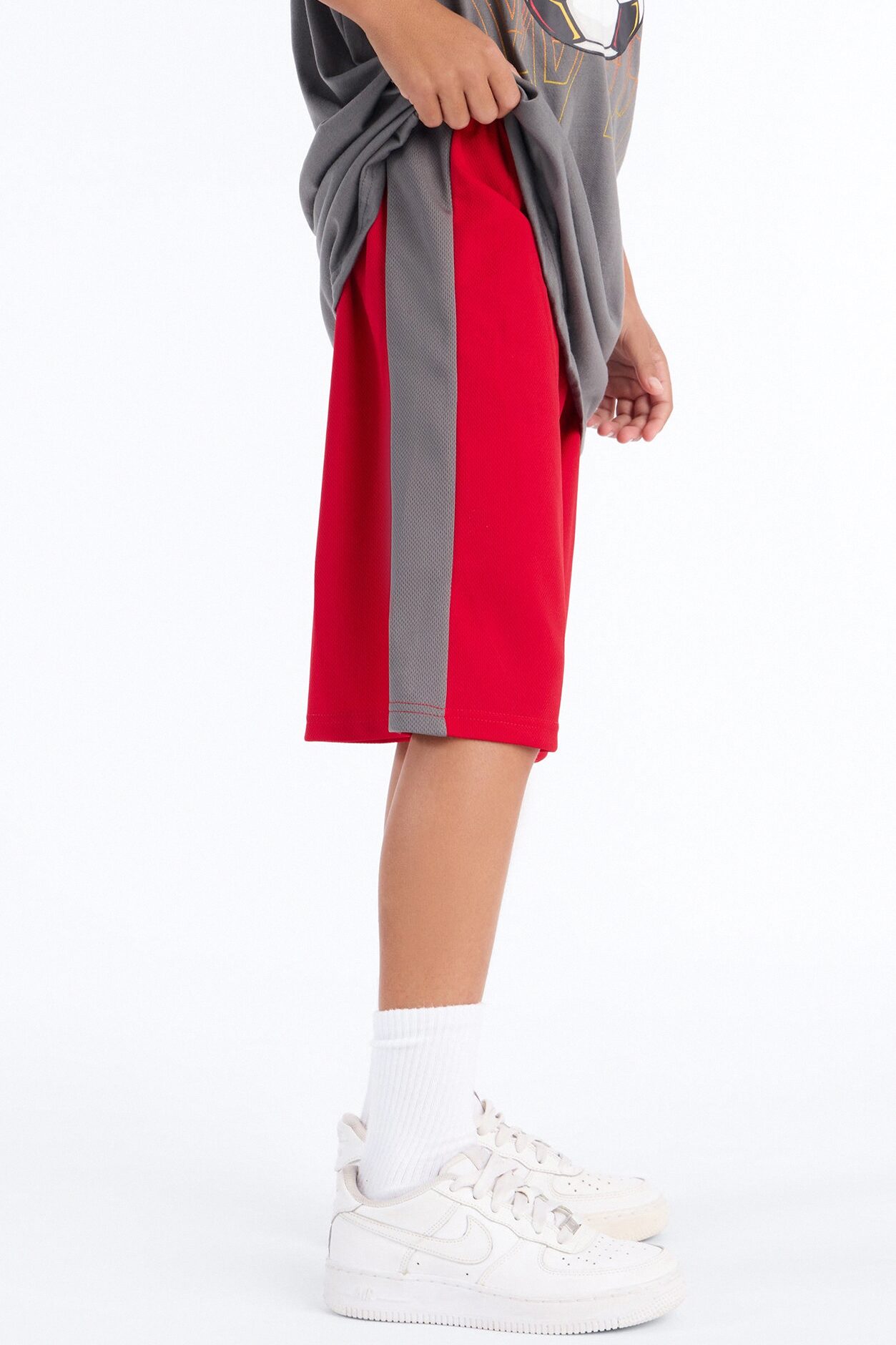 Mini Winning Is My Goal Short Set - Grey/combo