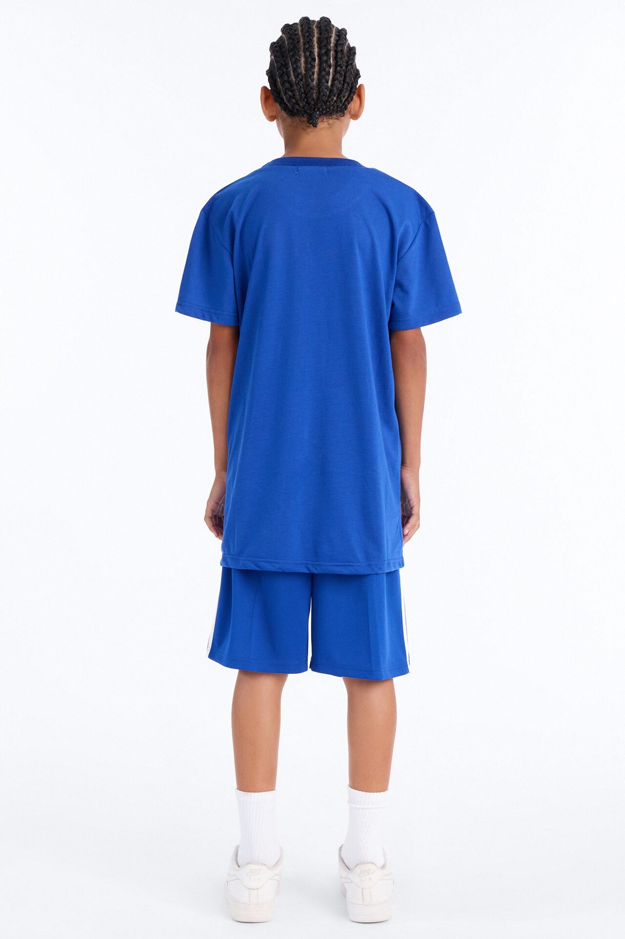 Mini Just Game Short Set - Blue
