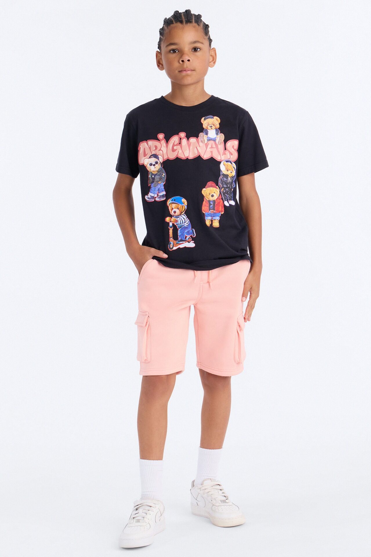 Mini Original Squad Short Set - Black/combo