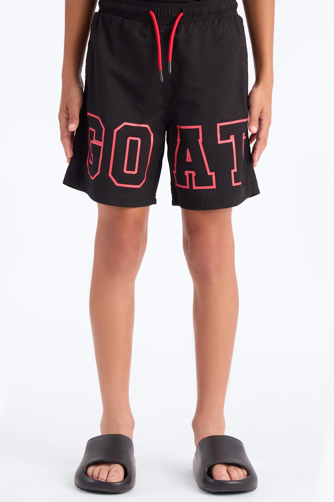 Mini I'm The Goat Swim Classic Trunk - Black
