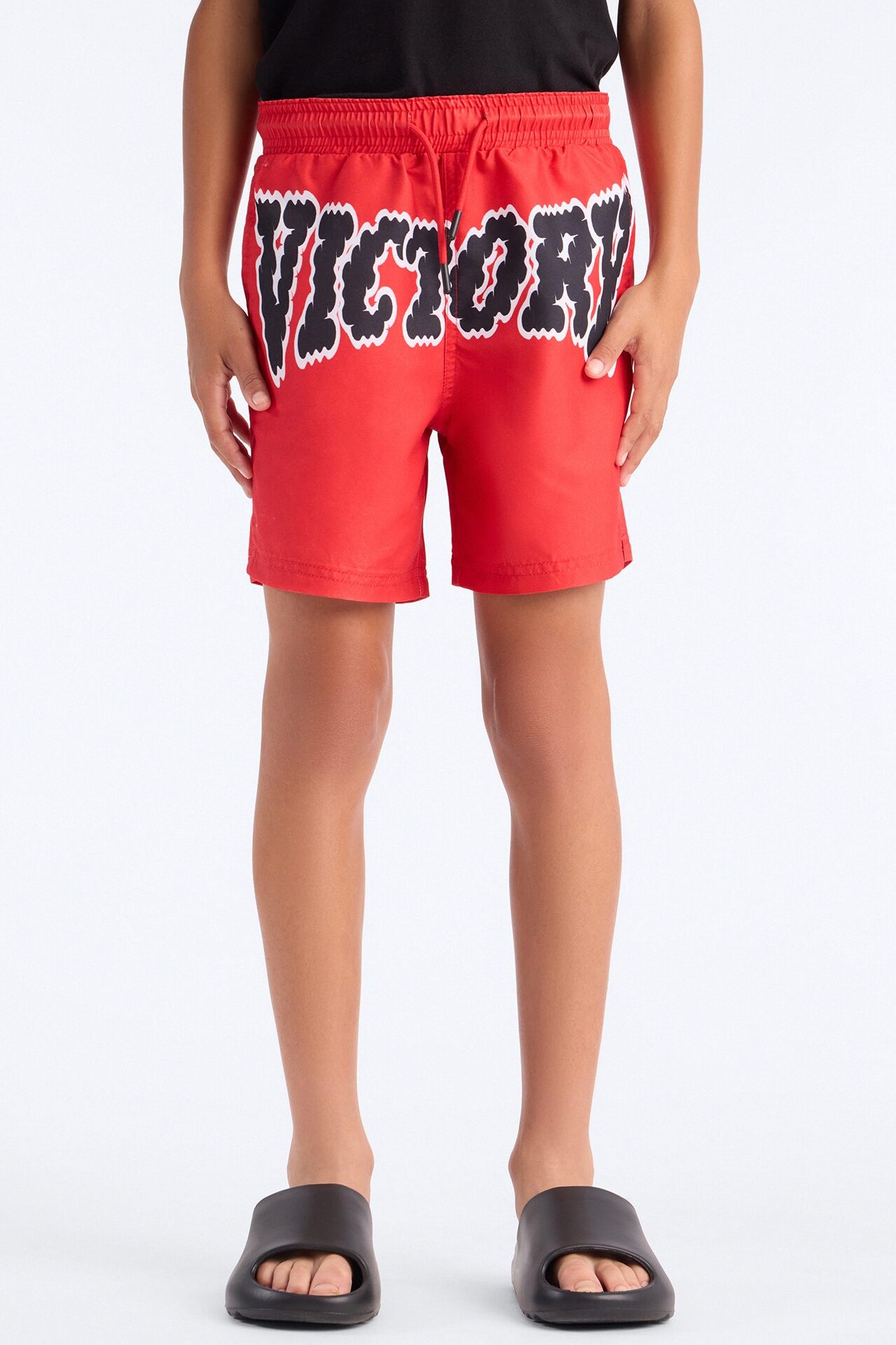 Mini Victory Swim Classic Trunk - Red
