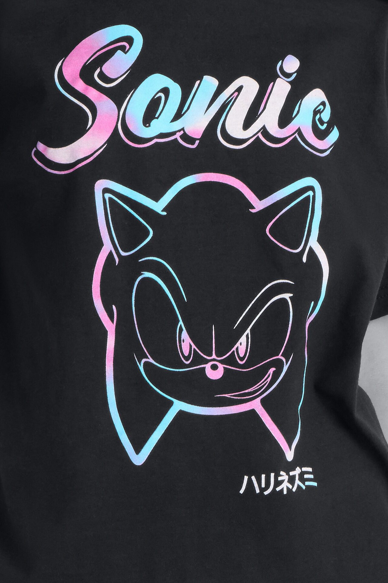 Mini Love Sonic Short Sleeve Tee - Black