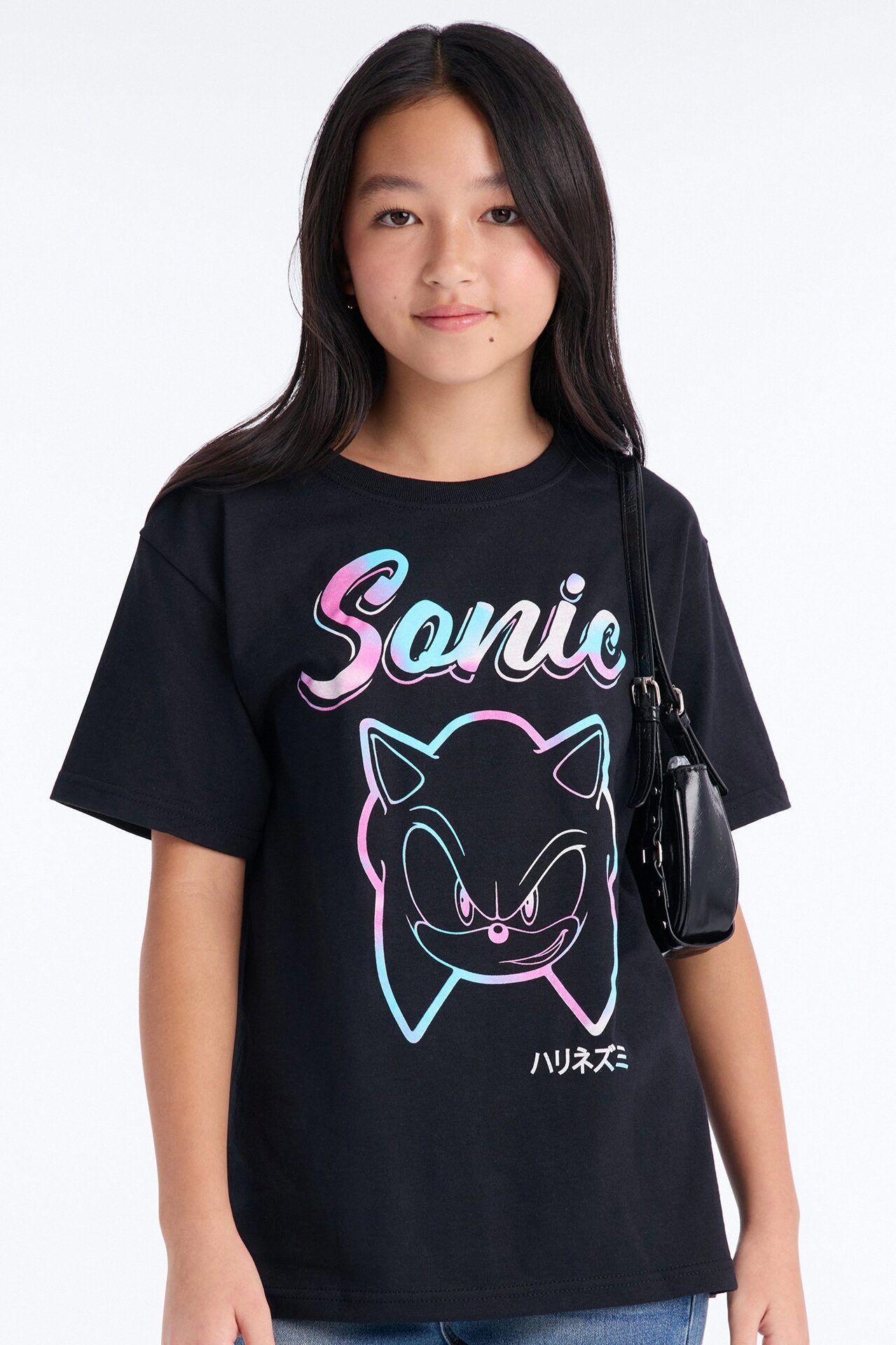 Mini Love Sonic Short Sleeve Tee - Black