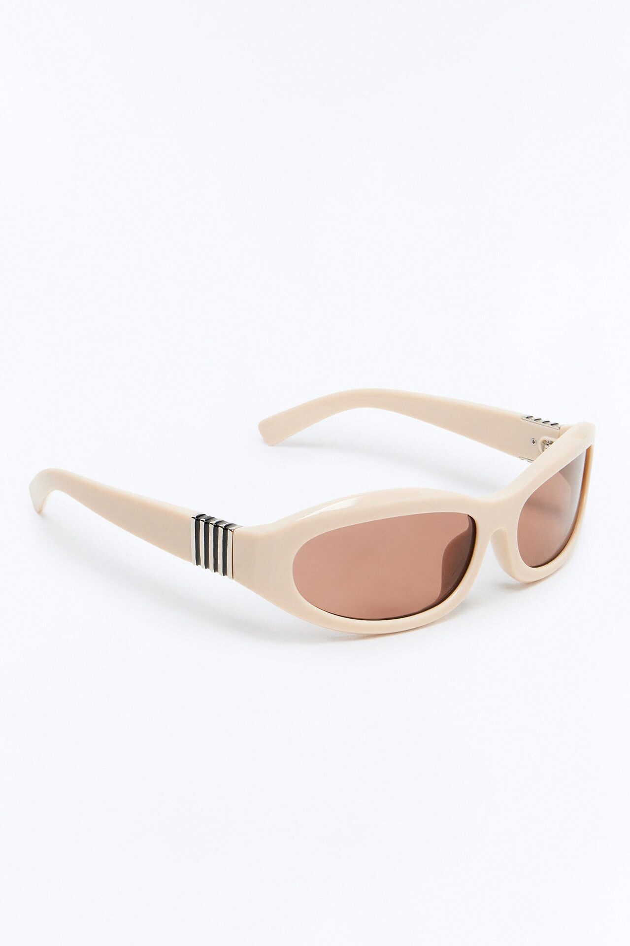 Set Go Shield Sunglasses - Ivory