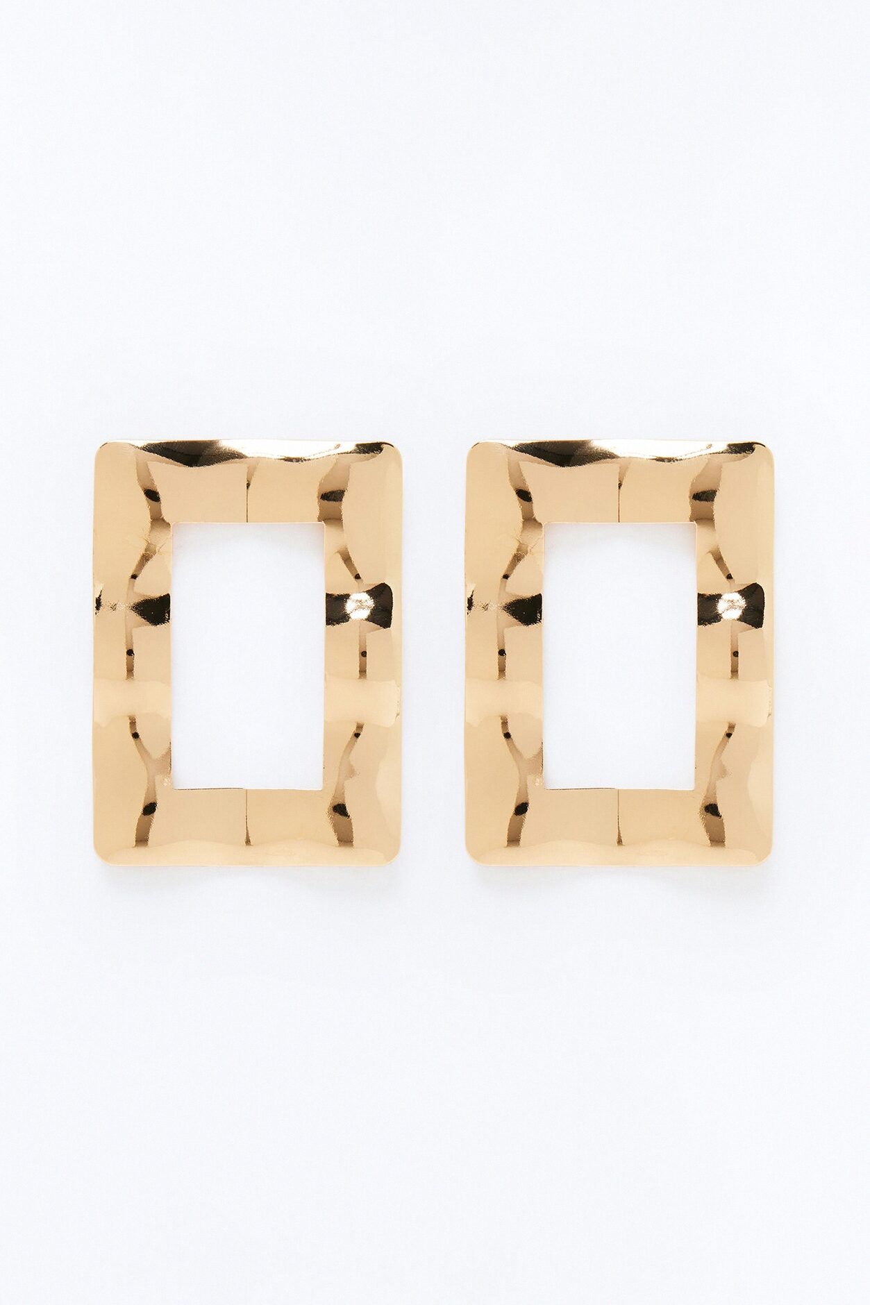 Raven Drop Earrings - Gold