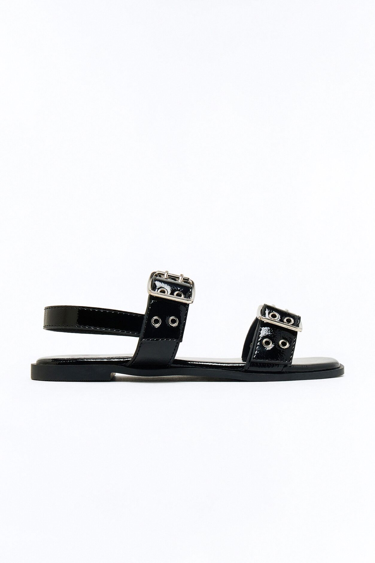 Mini Happy Travels Sandals - Black