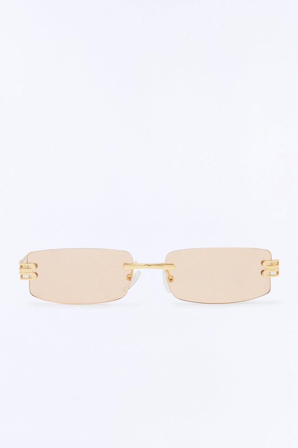 Dusk Till Dawn Square Sunglasses - Gold