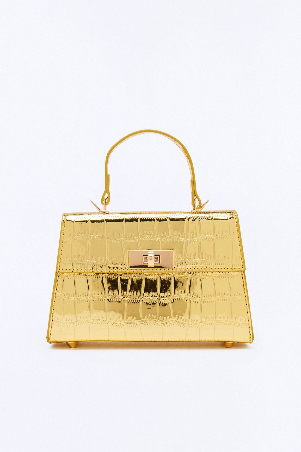 Stepping Out Later Handbag - Gold