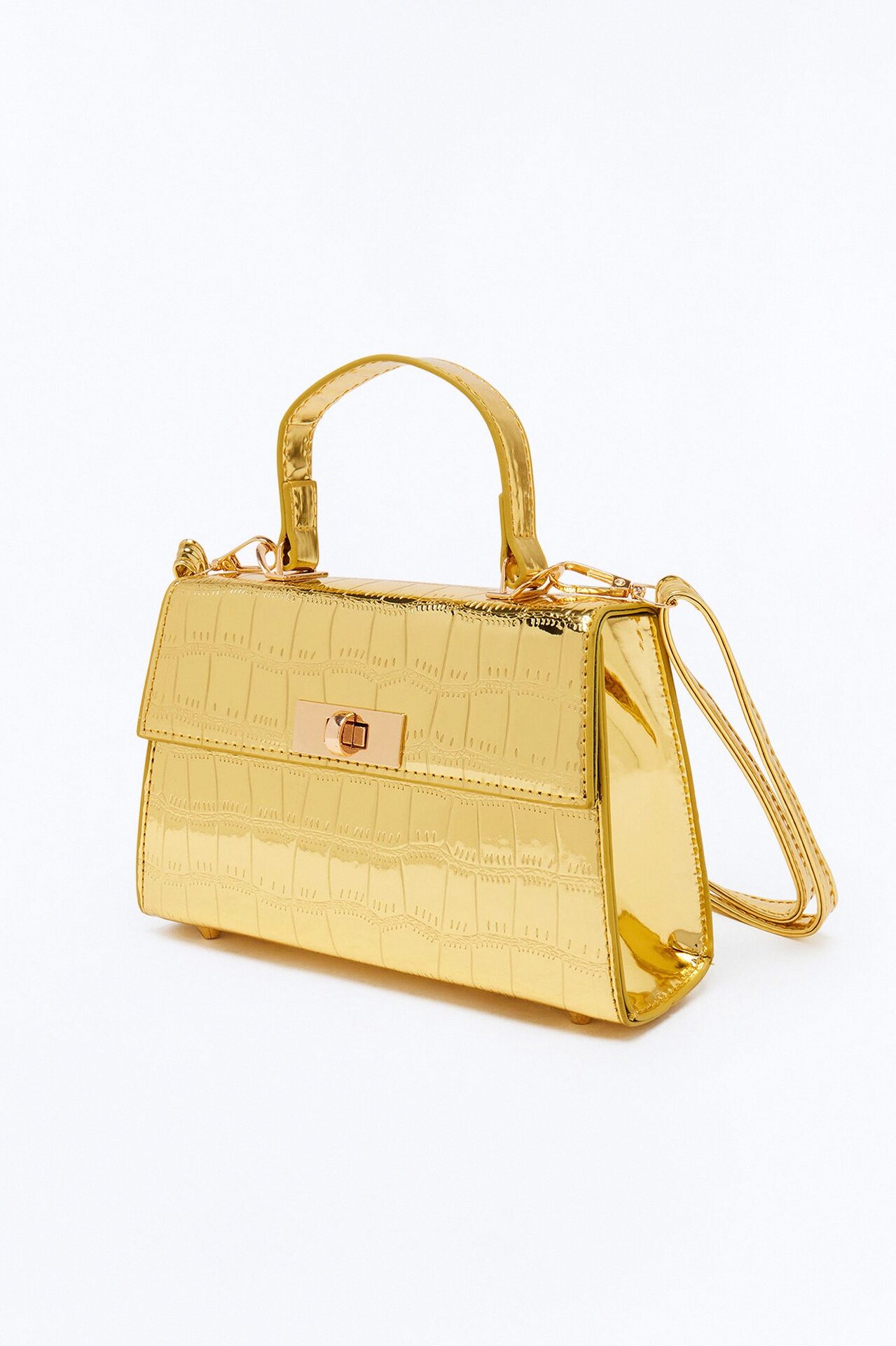 Stepping Out Later Handbag - Gold