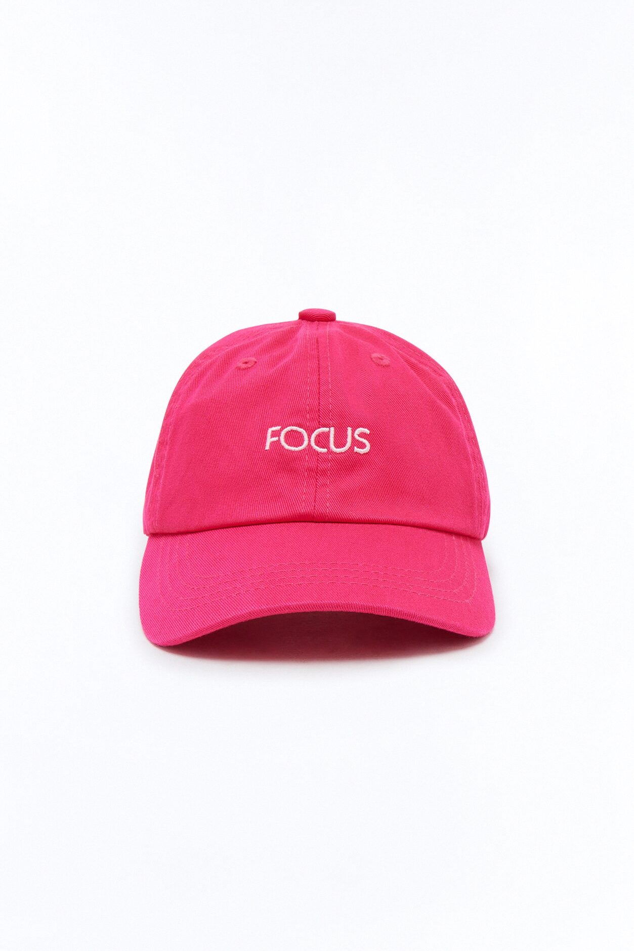 Mini Focus Baseball Cap - Hot Pink