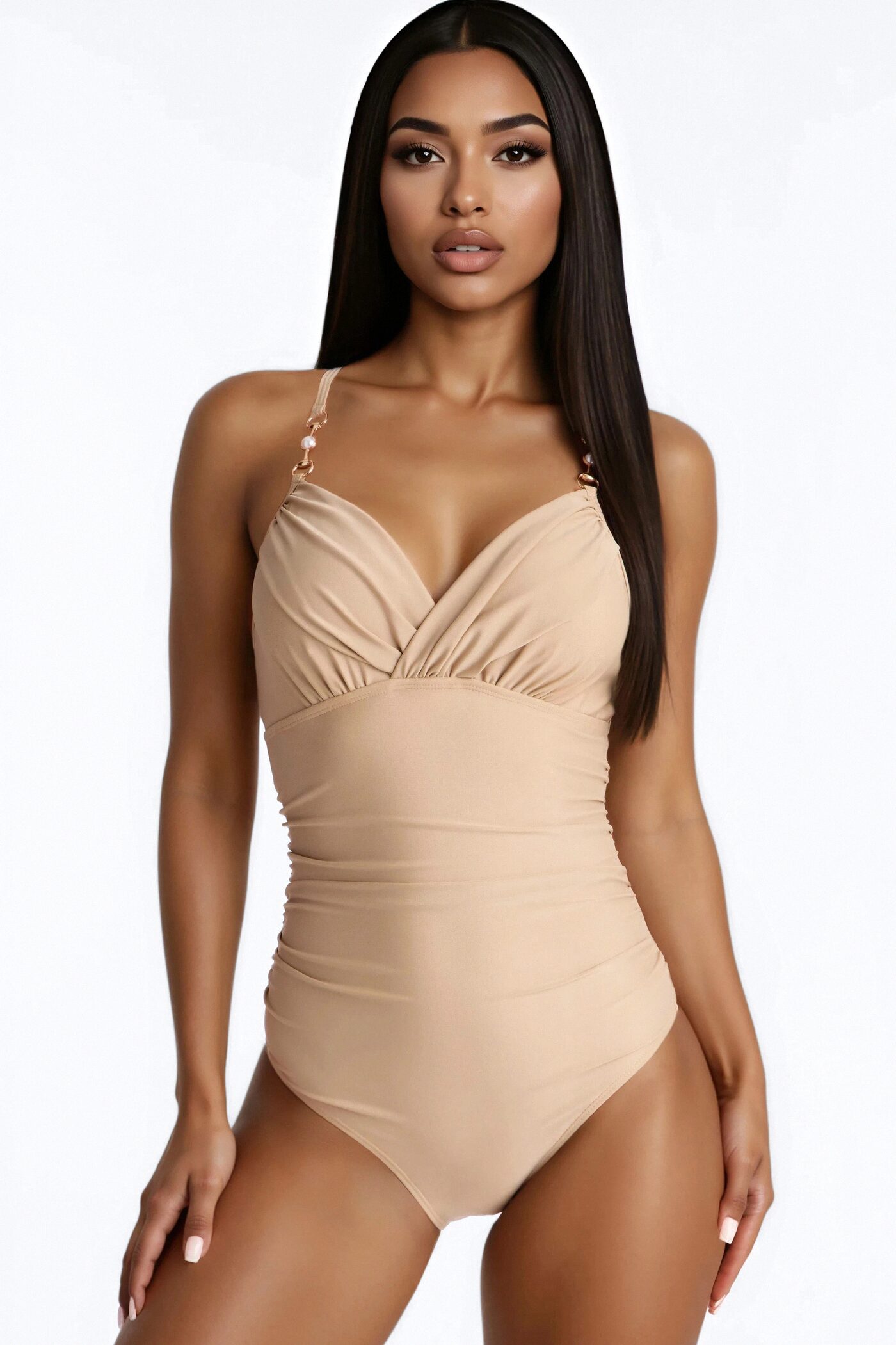 Savoring Summer 1 Piece Swimsuit - Olive