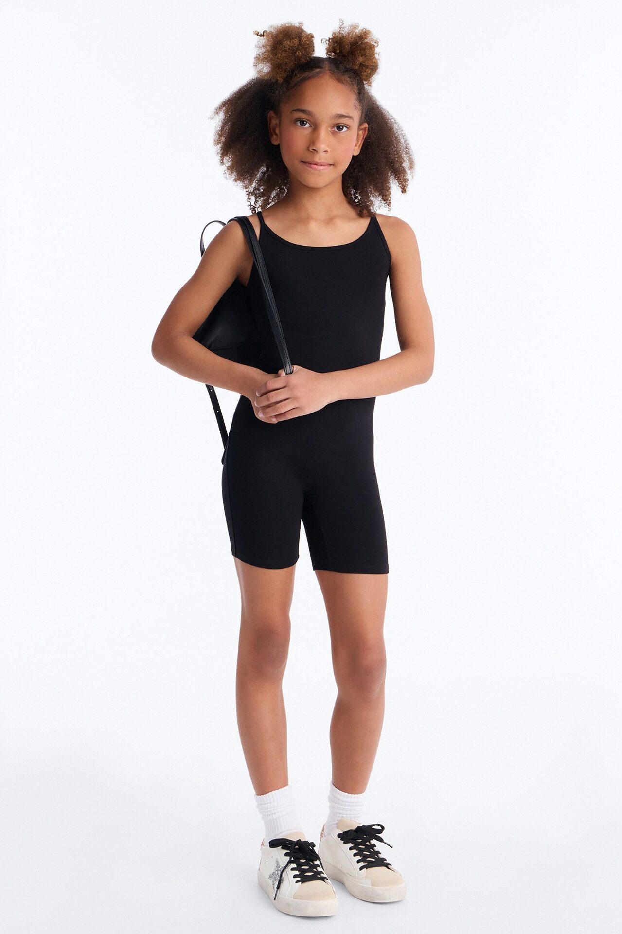 Mini Nova Season Shortie Romper II - Black