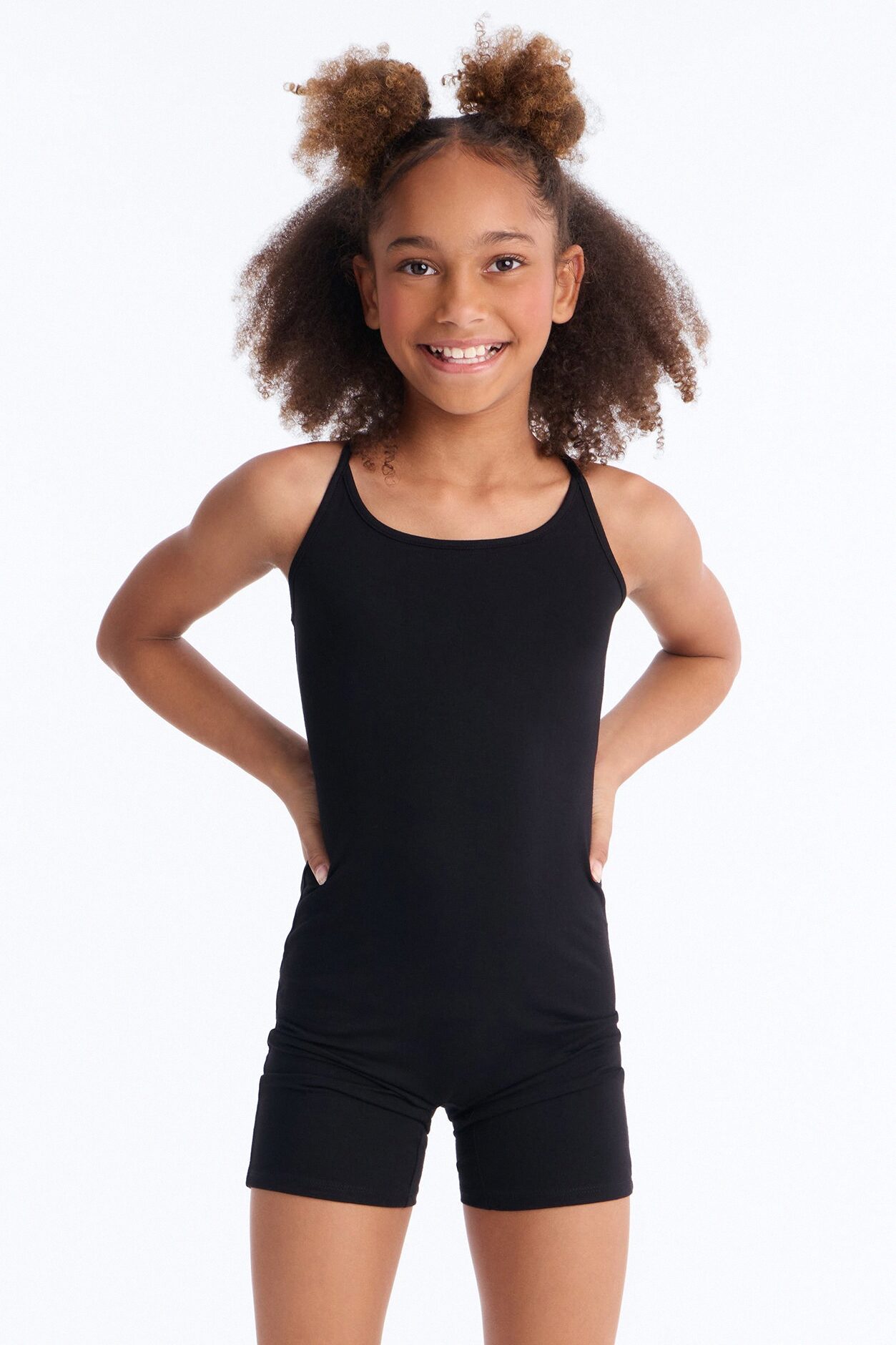 Mini Nova Season Shortie Romper II - Black