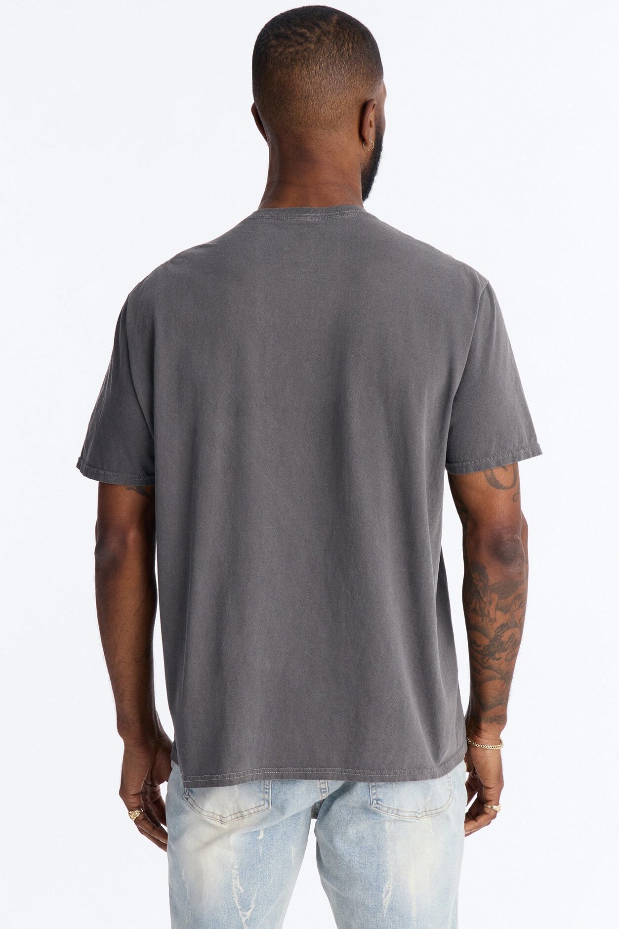 Youngboy NBA Vintage Short Sleeve Tee - Charcoal