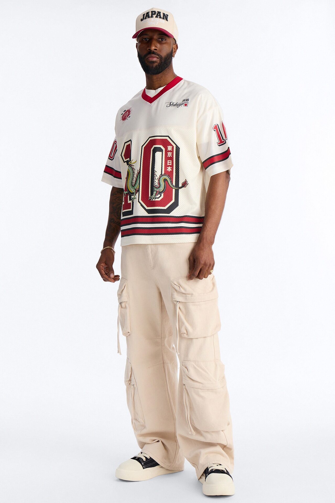 Tokyo 10 Short Sleeve Jersey - Ivory/combo