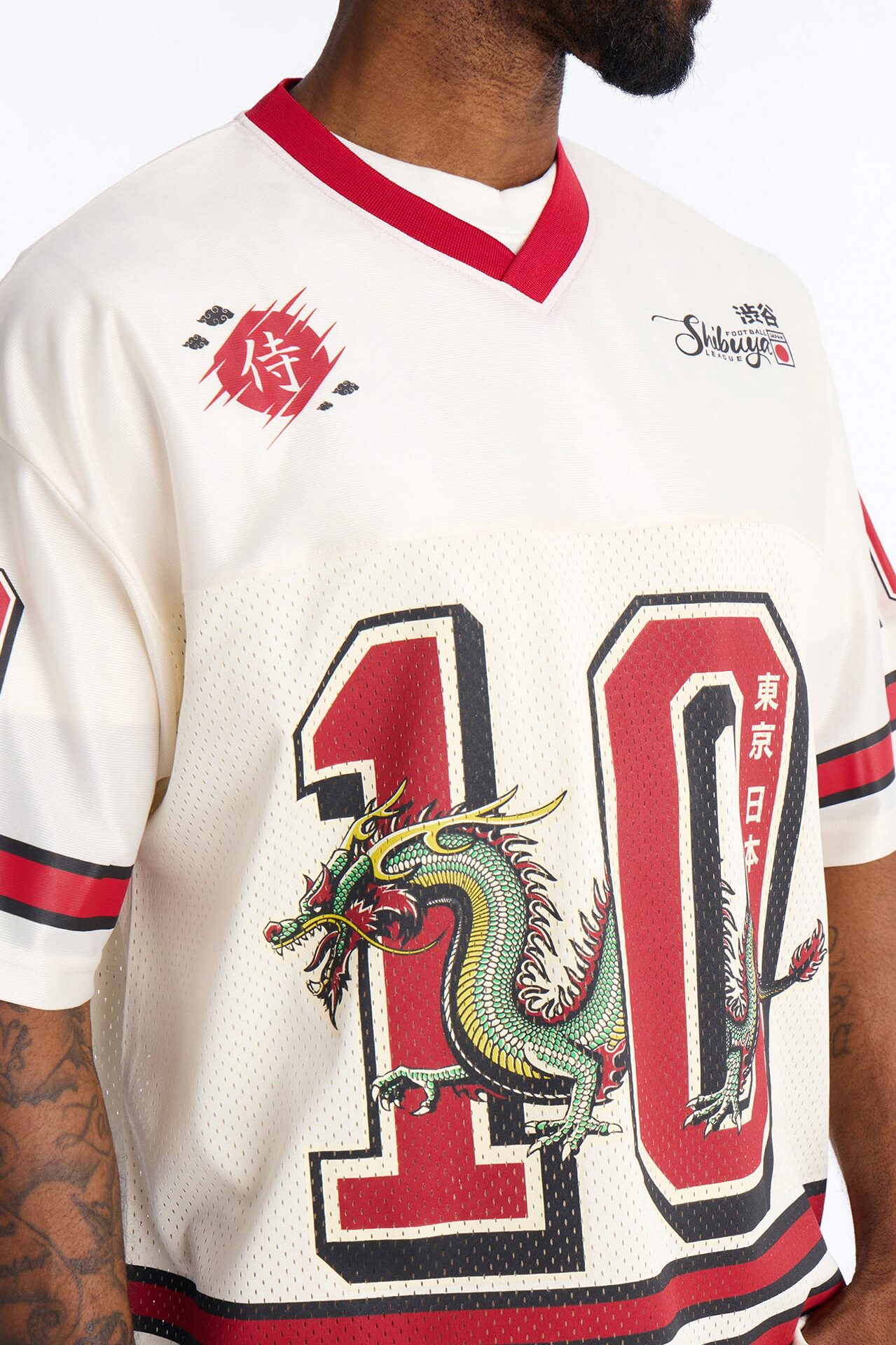 Tokyo 10 Short Sleeve Jersey - Ivory/combo