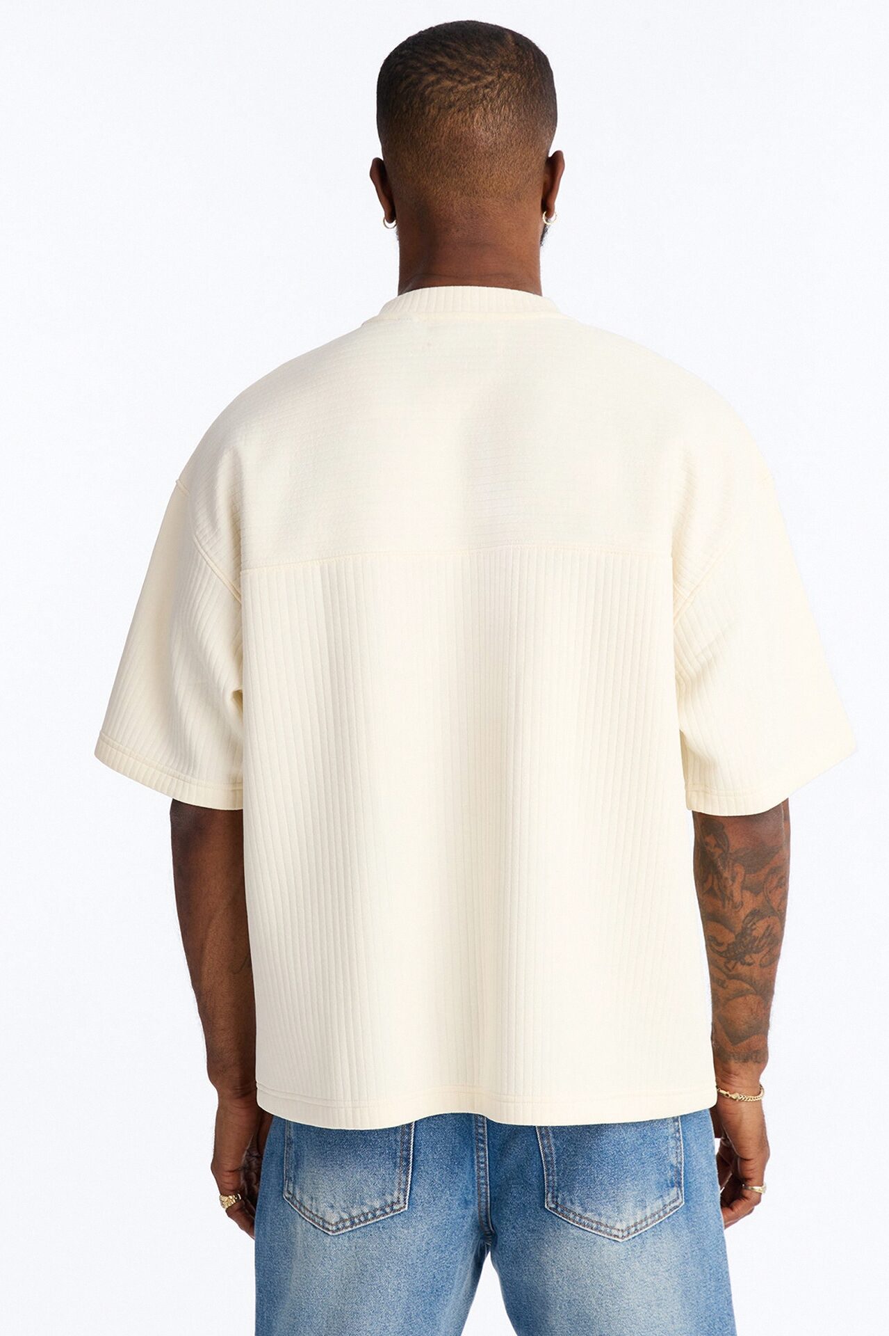 Double 0 Short Sleeve Jersey - Cream