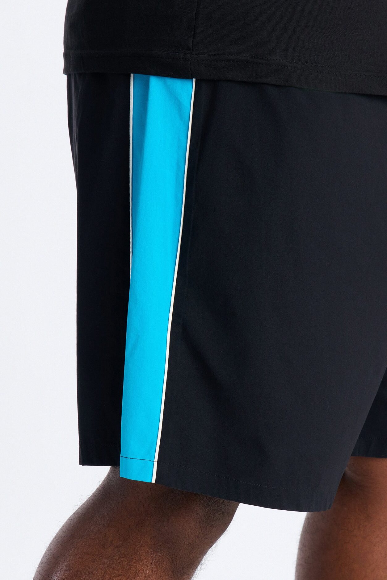 Everyday Stretch Paneled Boardshorts 9″ - Black/Blue