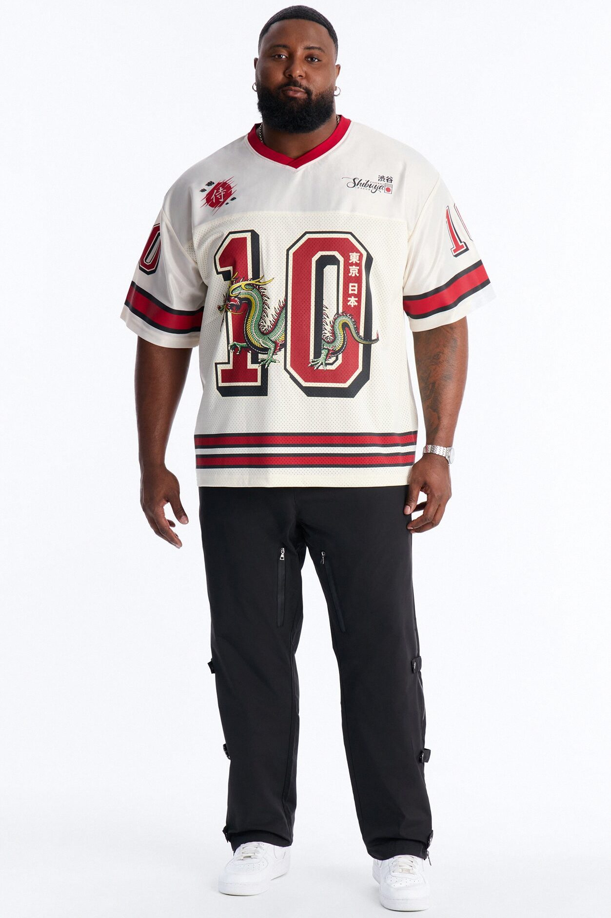 Tokyo 10 Short Sleeve Jersey - Ivory/combo
