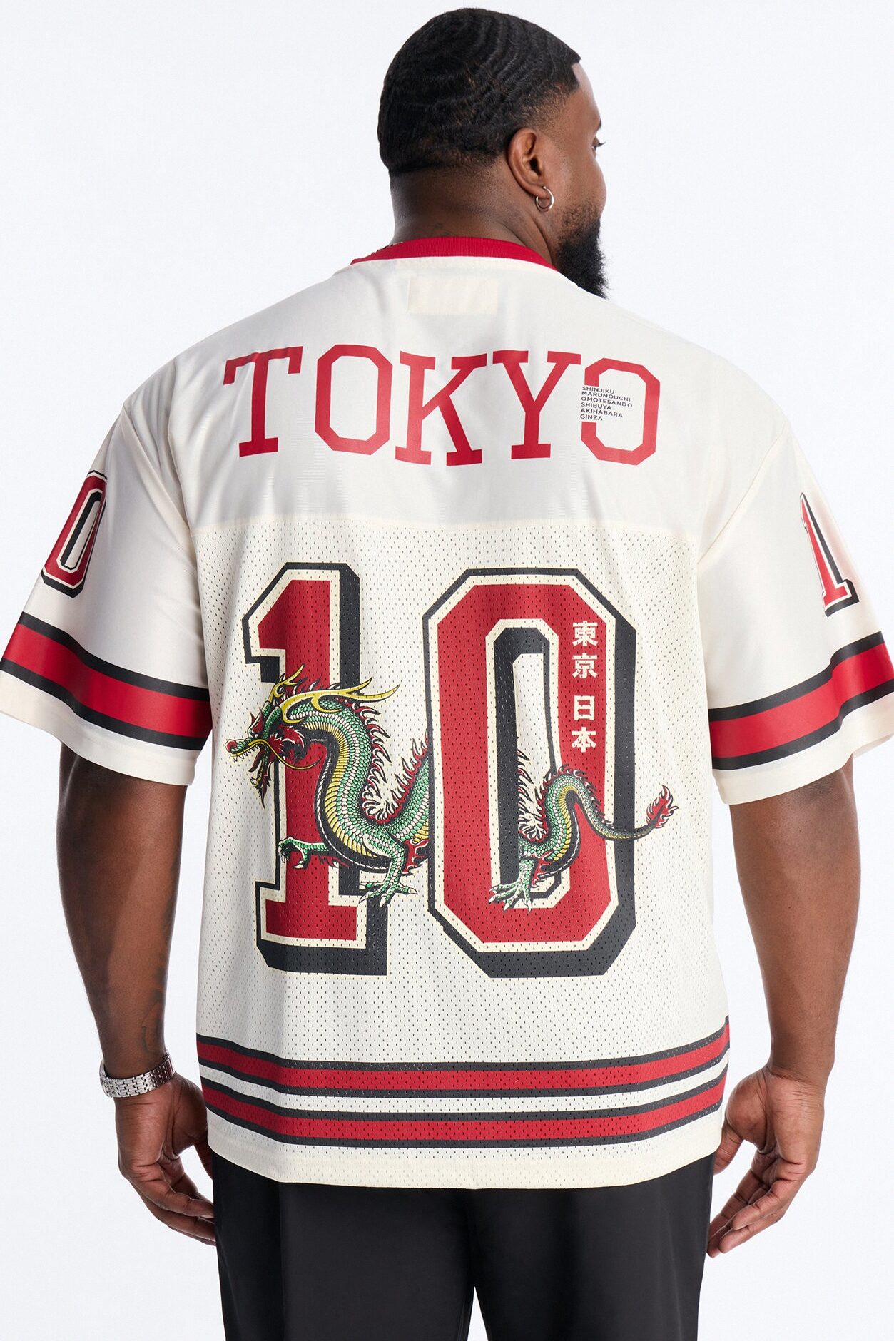 Tokyo 10 Short Sleeve Jersey - Ivory/combo