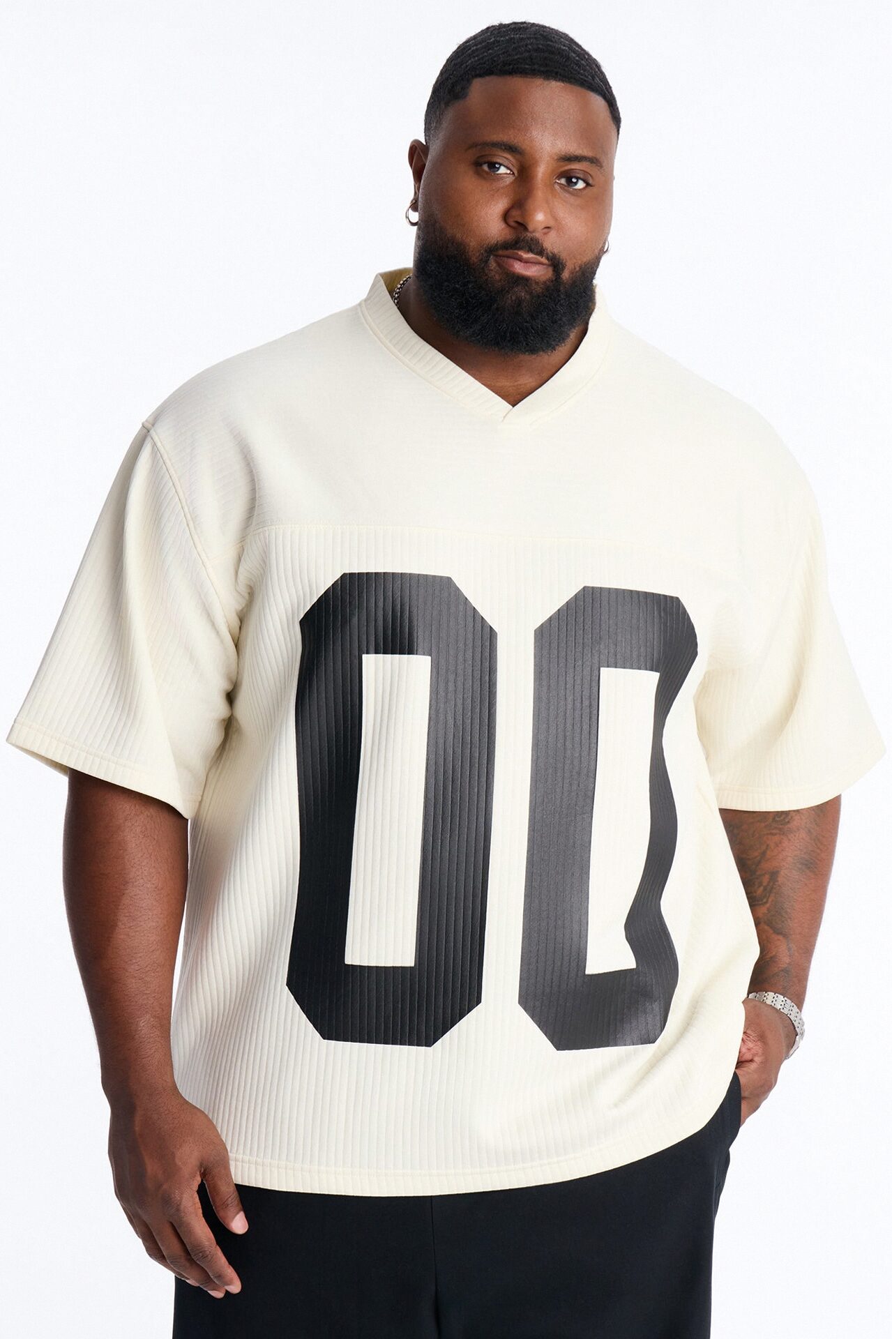 Double 0 Short Sleeve Jersey - Cream