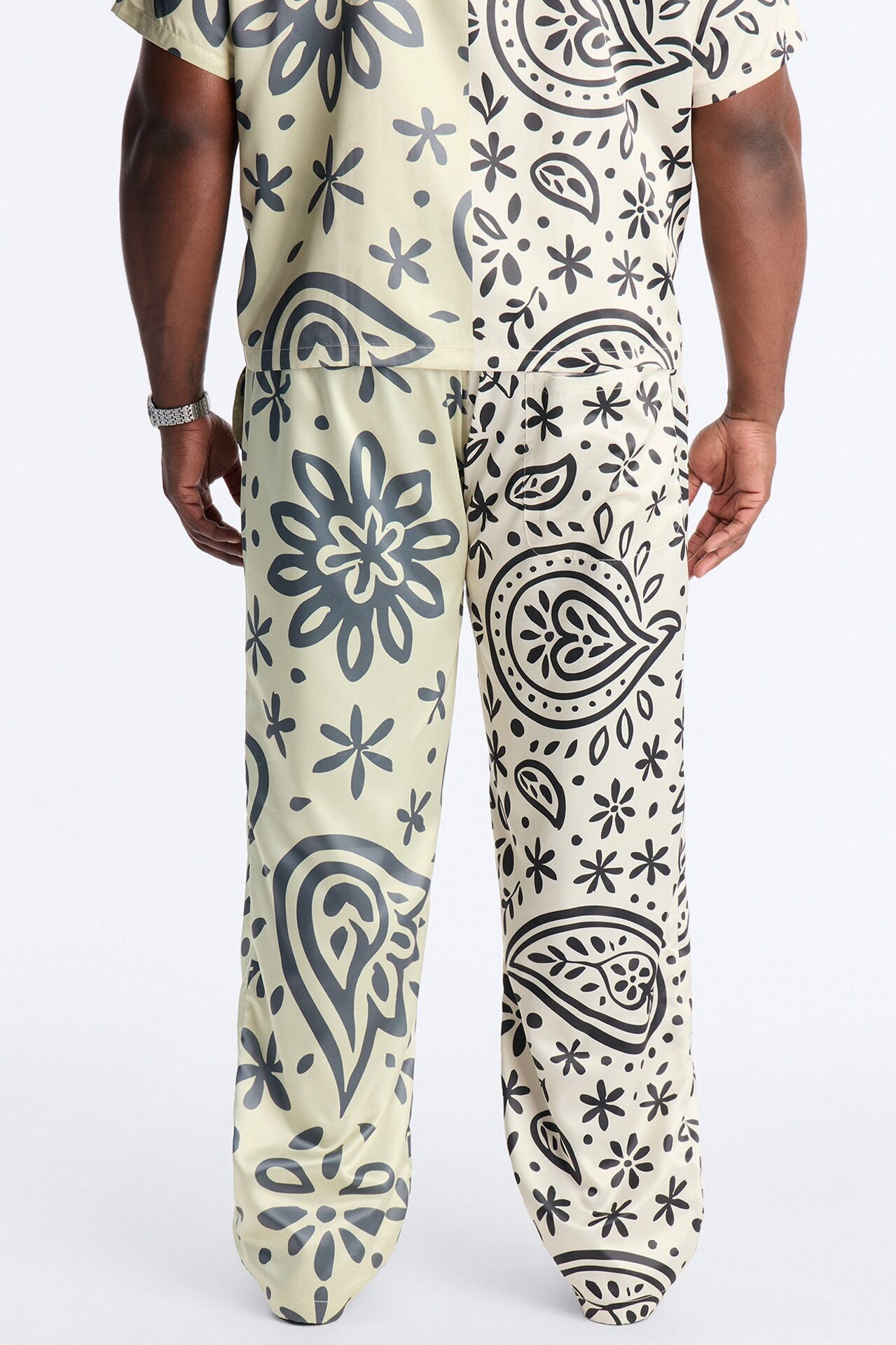 Noxos Straight Pants - Natural