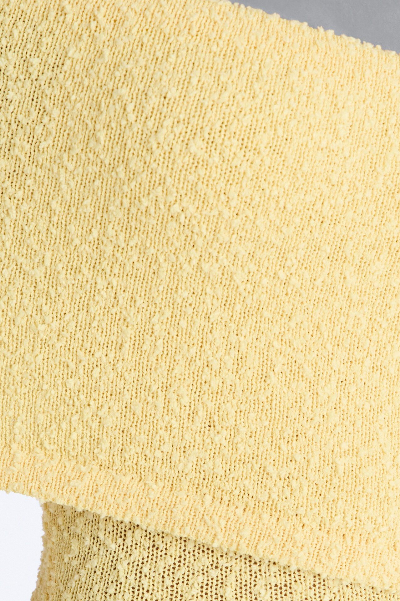 Effortless Edge Sweater Maxi Dress - Yellow