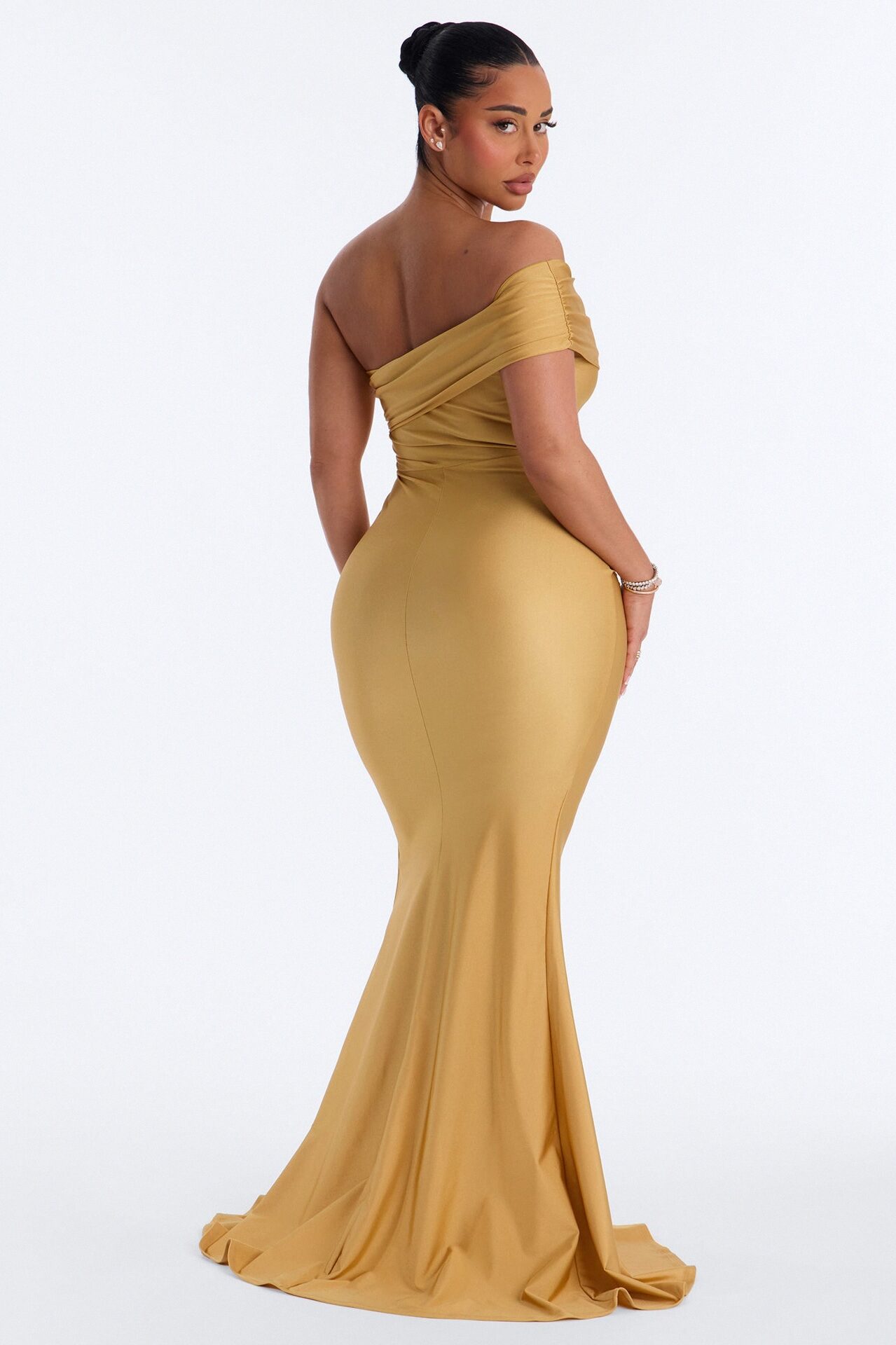 Save A Dance Maxi Dress - Gold