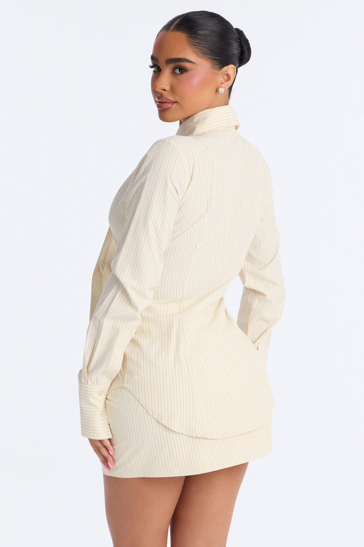Take Notes Pinstripe 3 Piece Set - Yellow