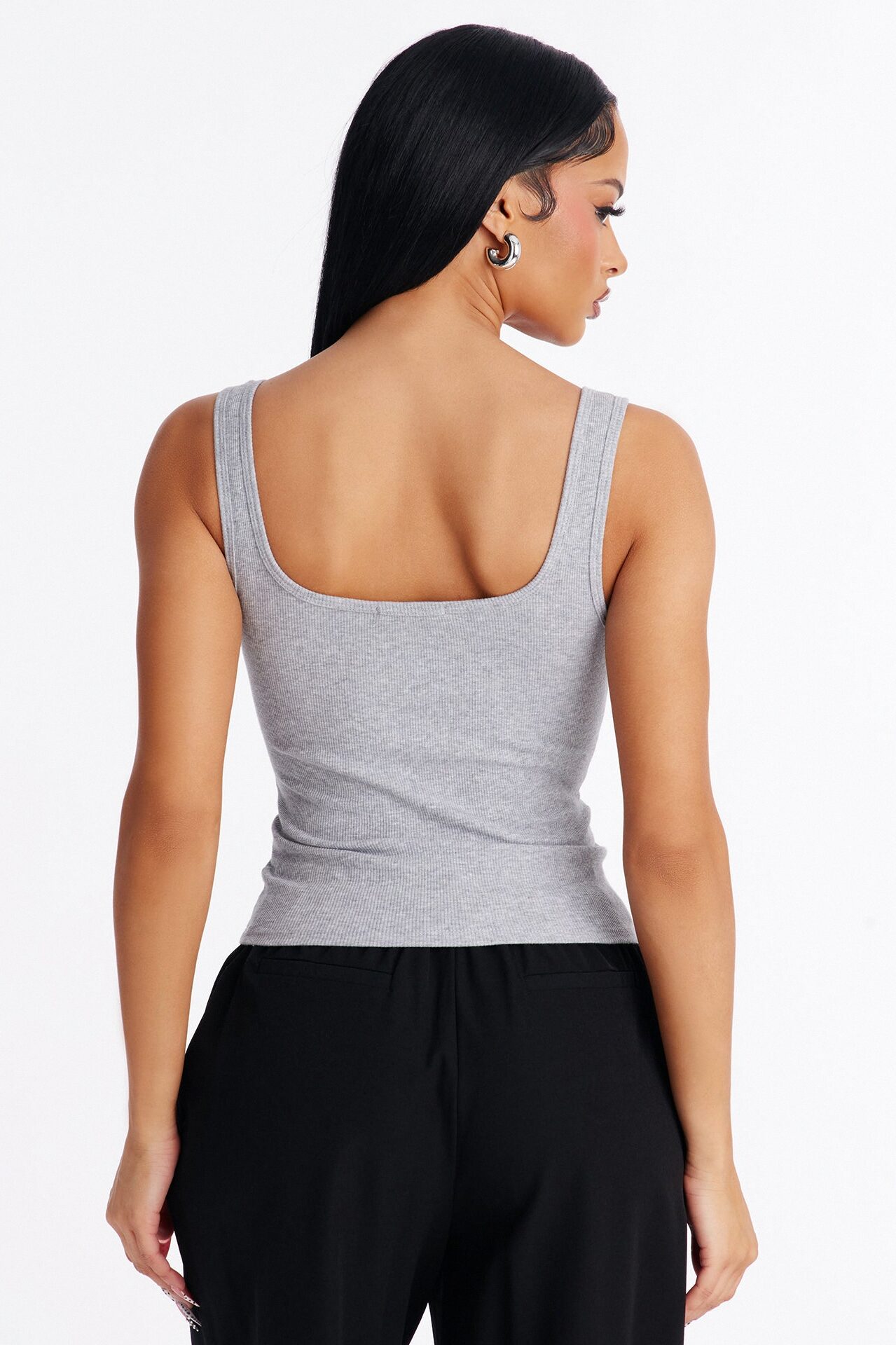 Keep It Classic Basic Tank Top - Heather
