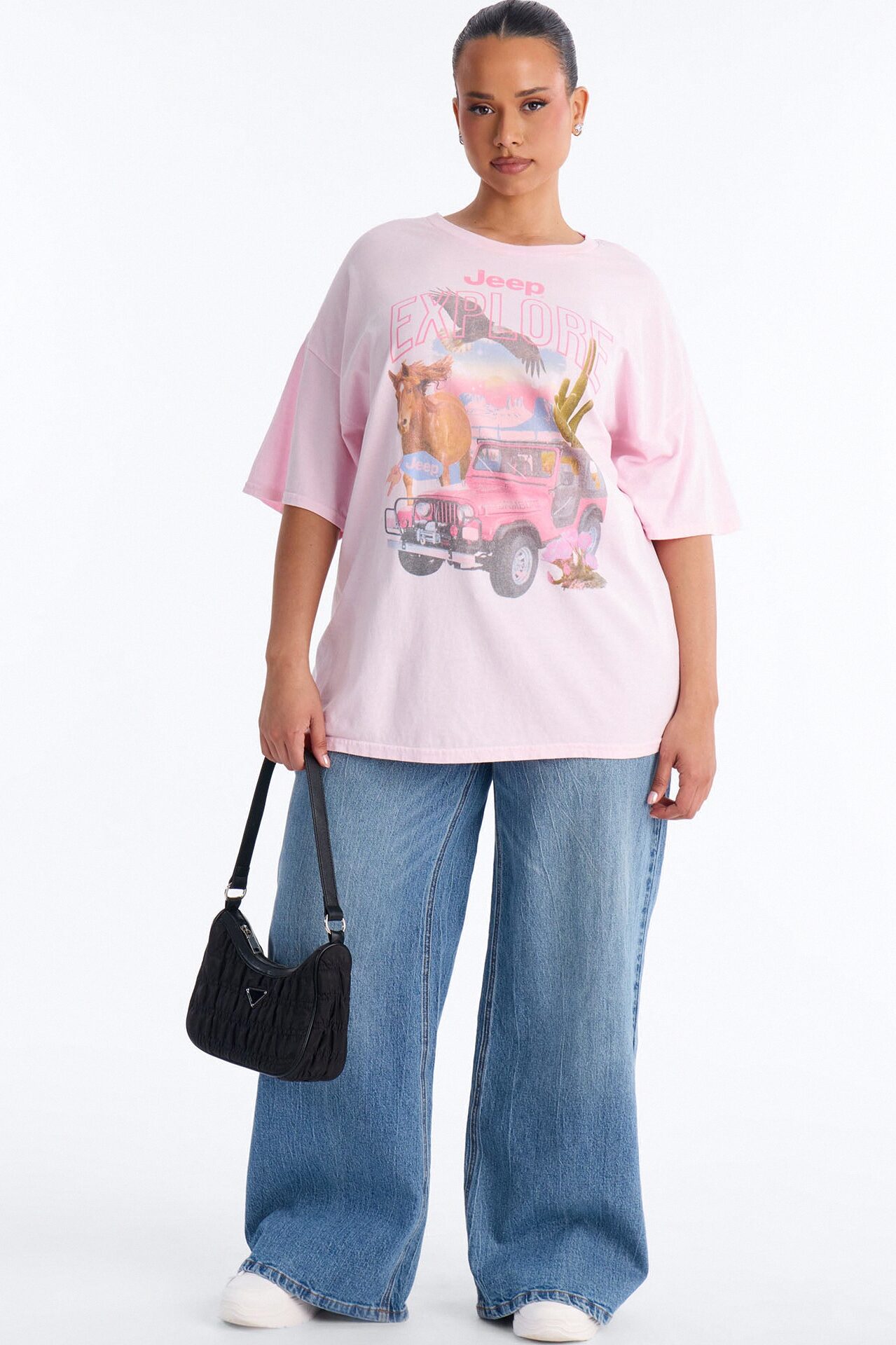 Jeep Explore T Shirt - Pink
