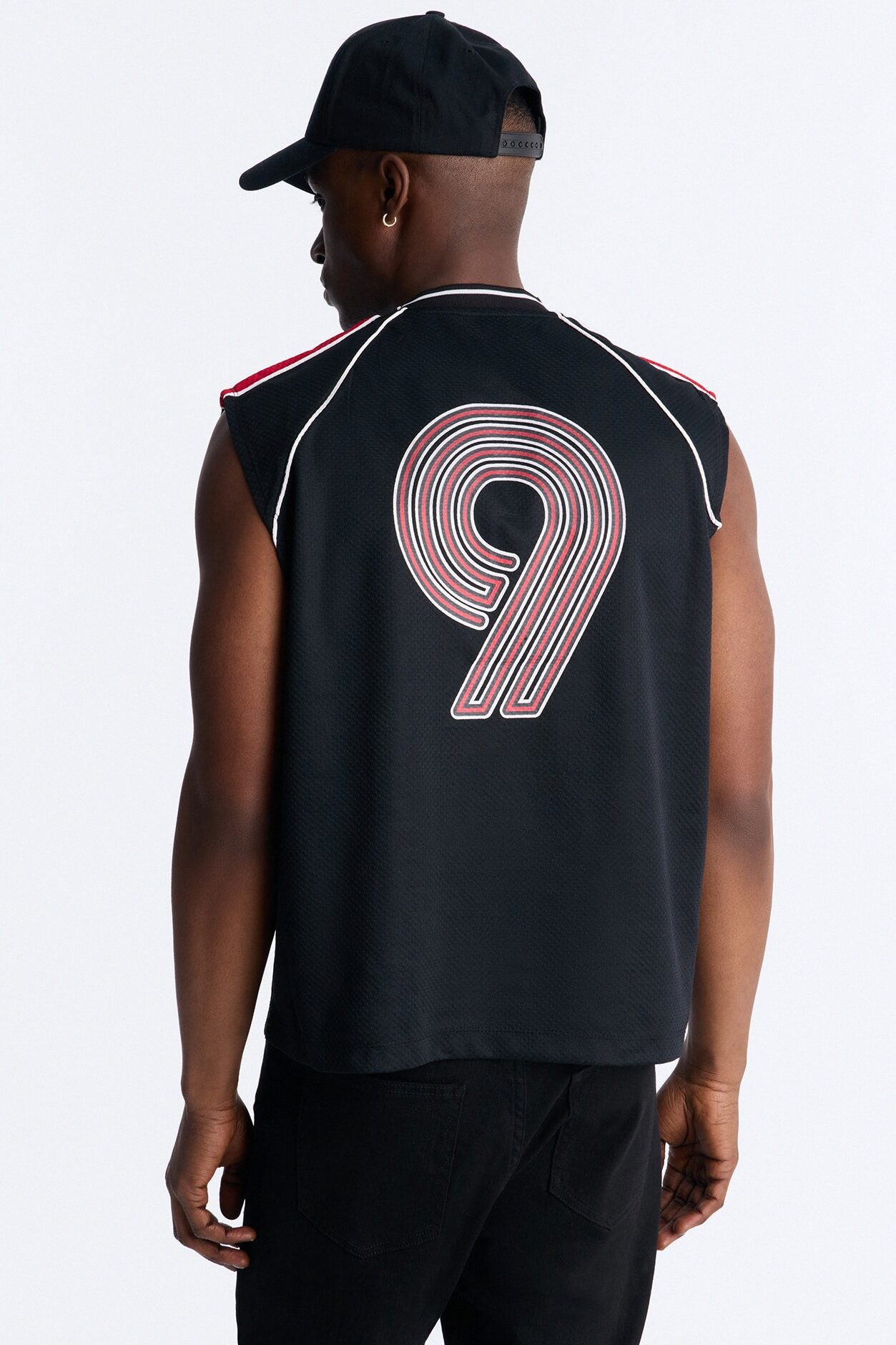 9 Legends Sleeveless Jersey - Black