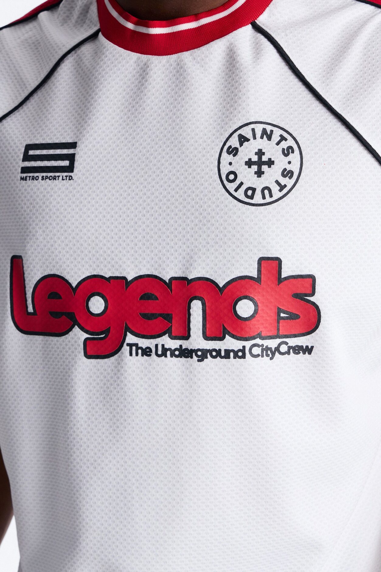 9 Legends Sleeveless Jersey - White