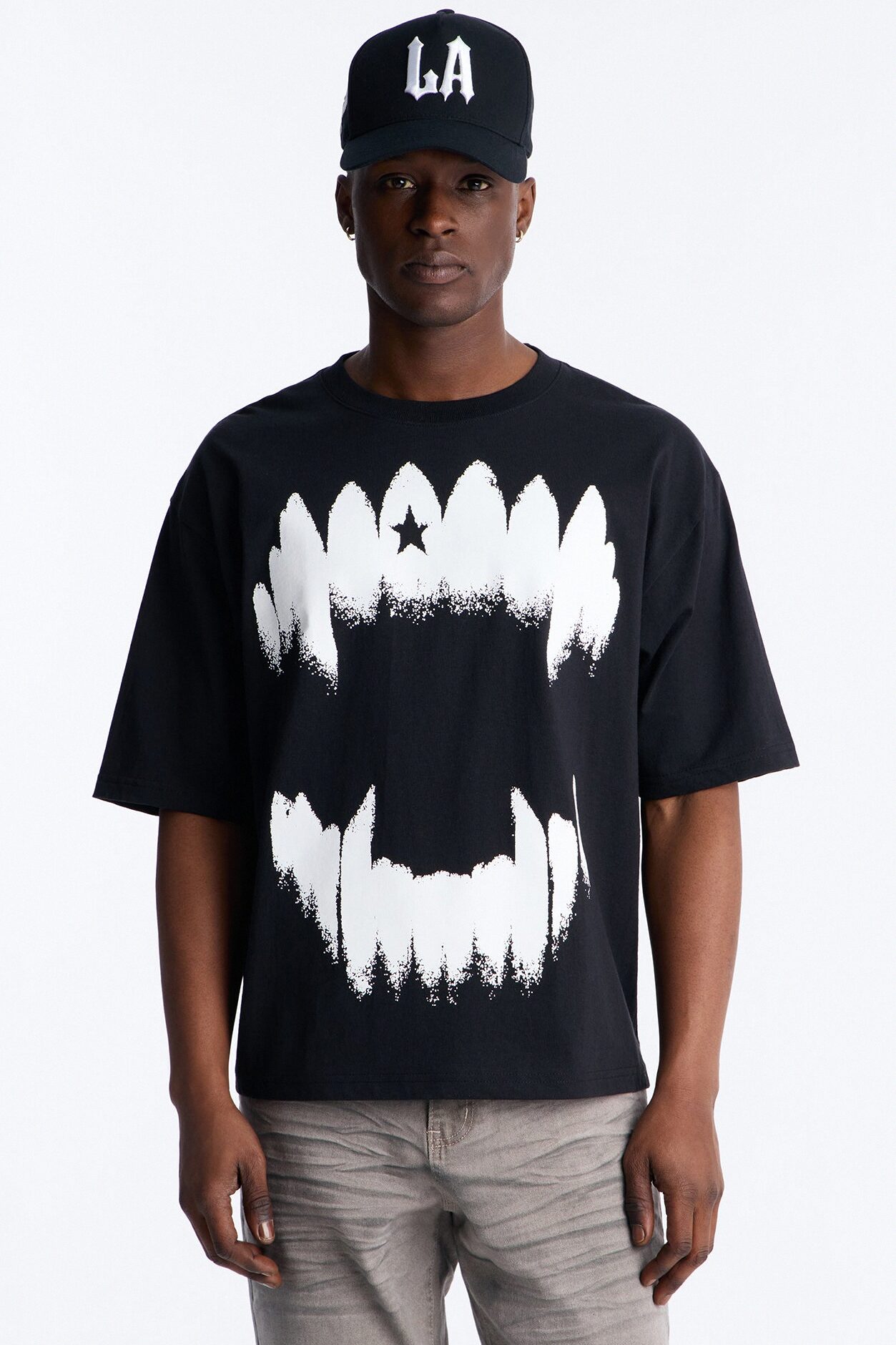 Savage Grill Boxy Short Sleeve Tee - Black