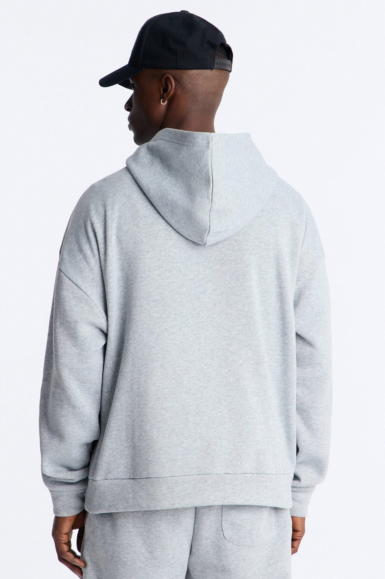 Born To Win Hoodie - Heather Grey