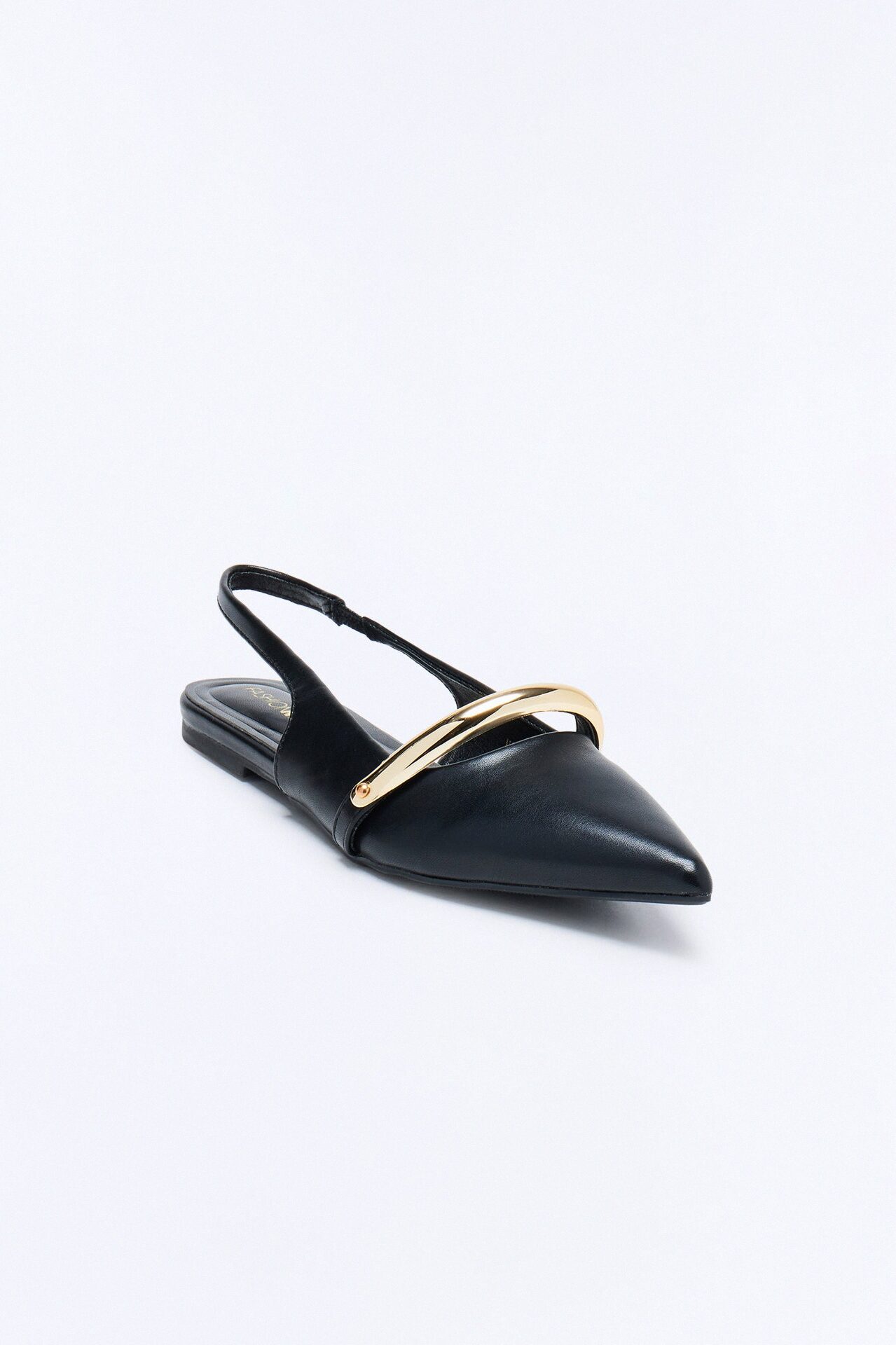 Holly Slingback Flats - Black